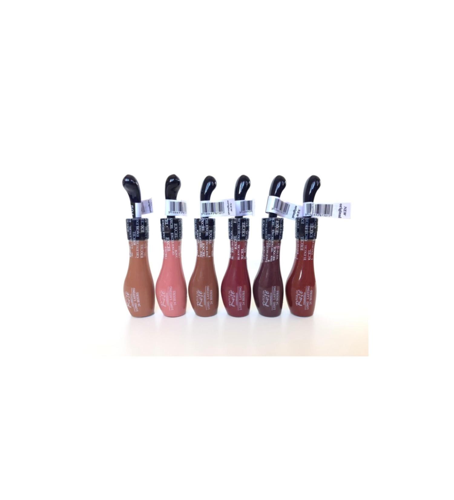 Rose 6-Piece Pear Model Permanent Lipstick Series