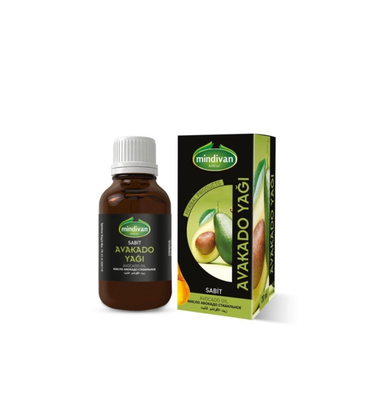 Mindivan 2 Pieces Avocado Oil Fixed 20 Cc