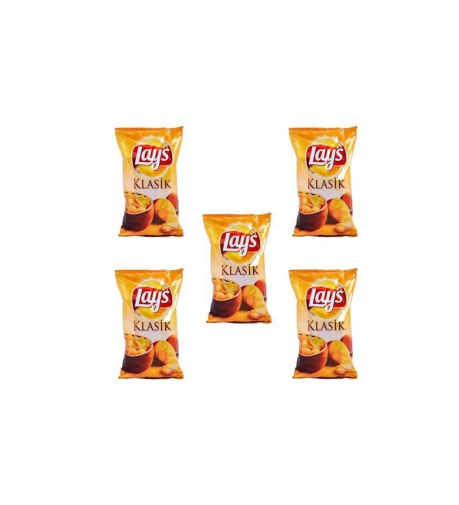 Lays Classic Chips 103 gr X 5 Pieces