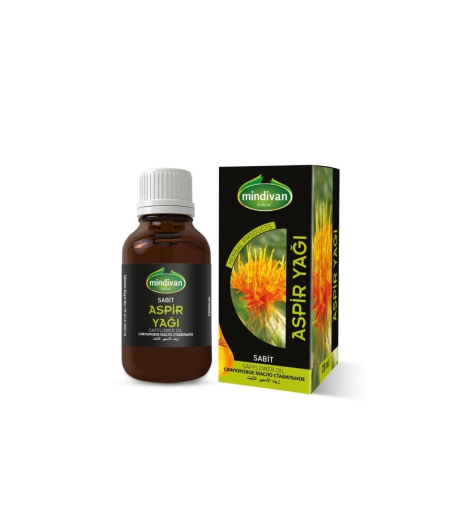 Mindivan Safflower Oil Fixed 20 cc 2 Pieces