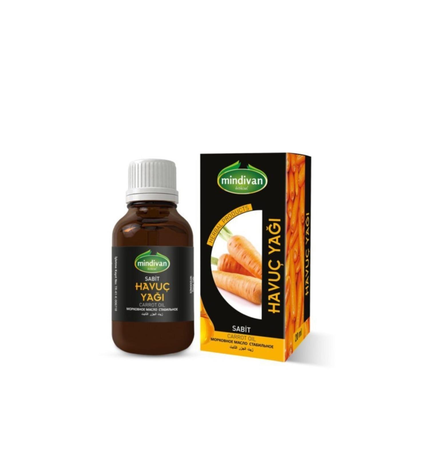 Mindivan Carrot Oil Fixed 20 cc (2 Pieces)