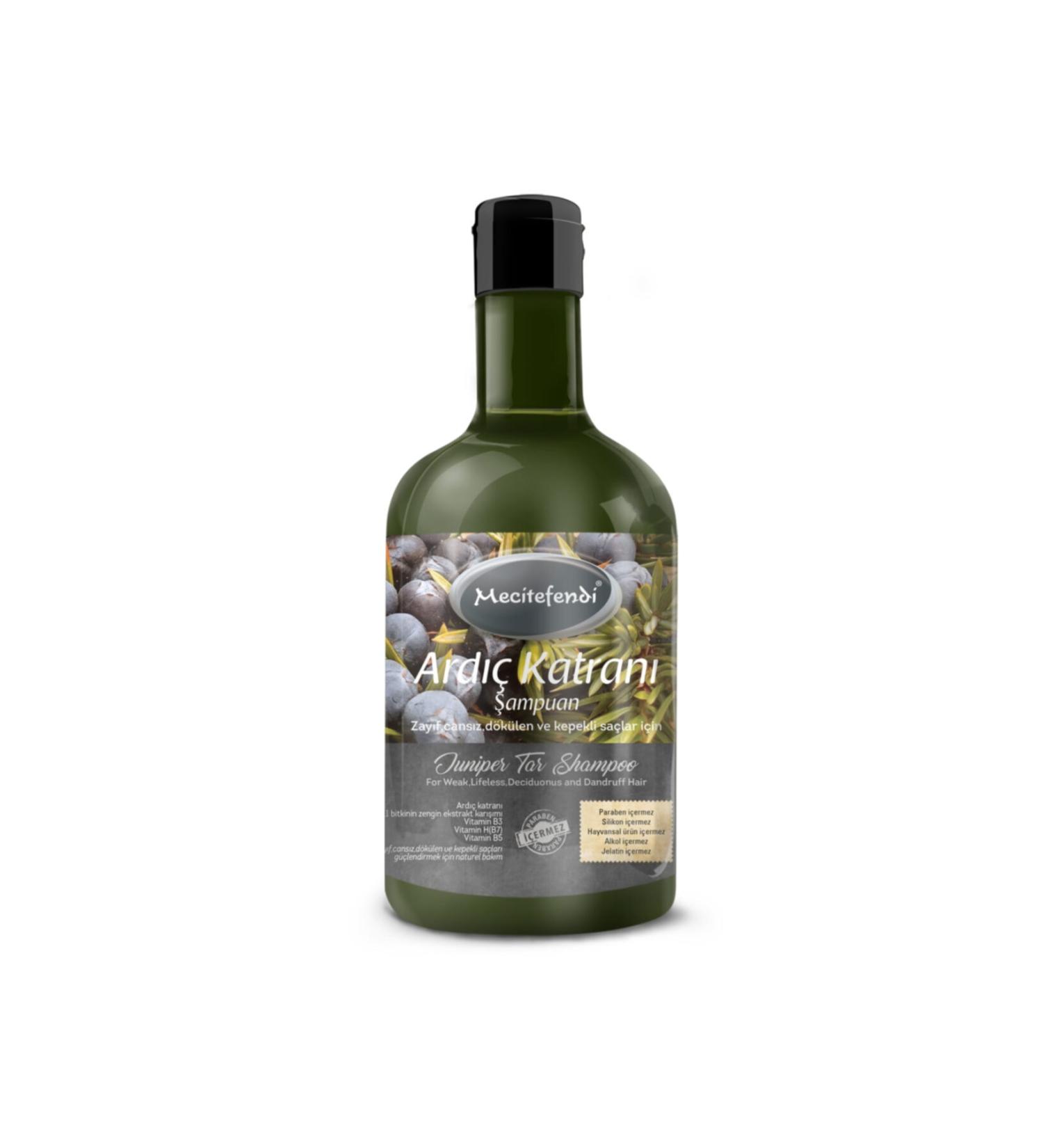 Mecit Efendi Natural Juniper Tar Shampoo 400 ml