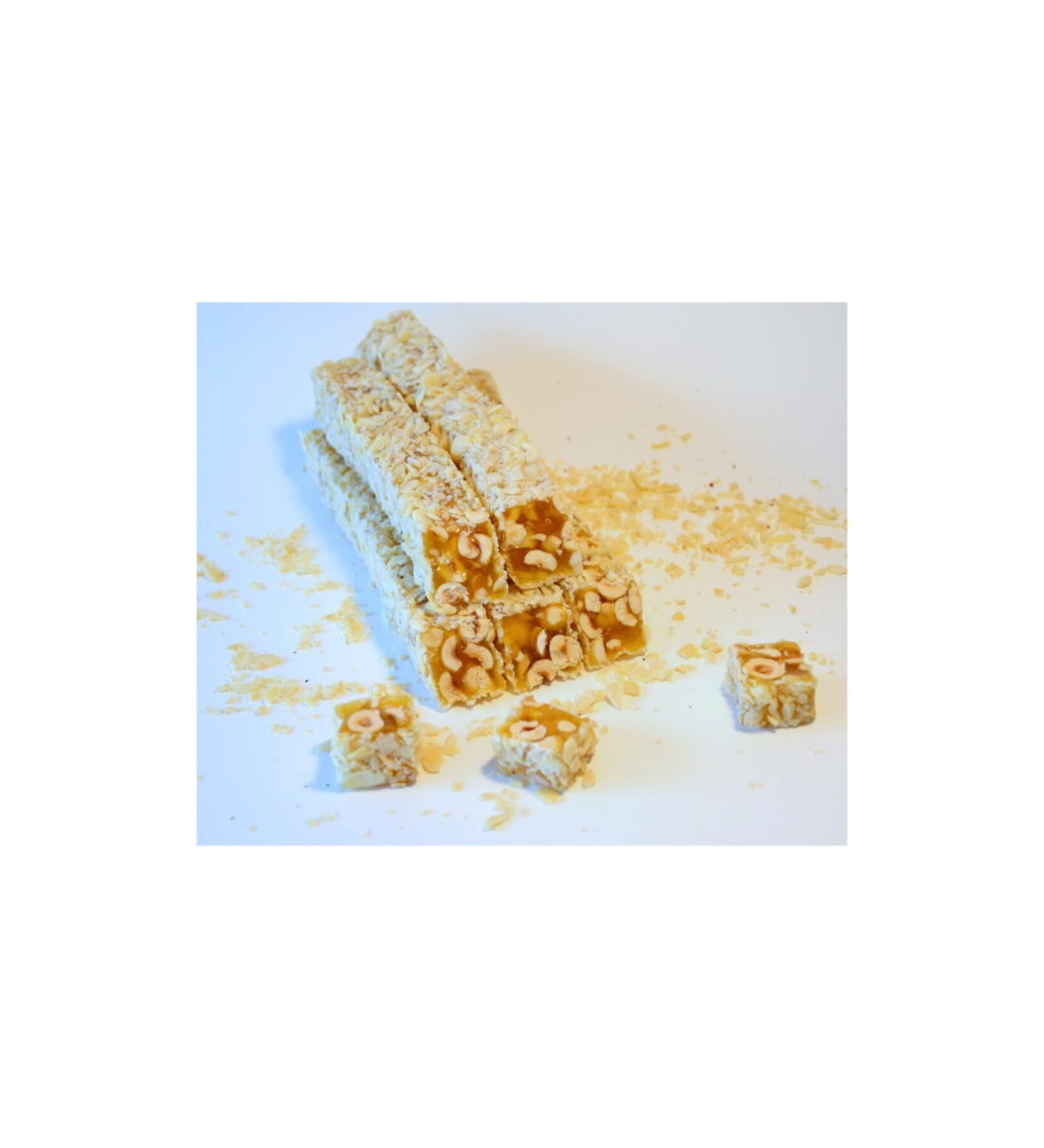 ekerci Caferzade Filet Hazelnut Coated Lemon Hazelnut Wick Turkish Delight 500 gr