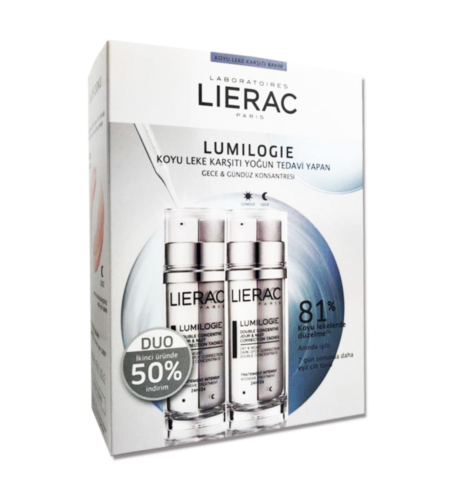 Lierac Lumilogie Day & Night Dark Spot - Night and Day Care Cream 2x15 ml 3508242409959