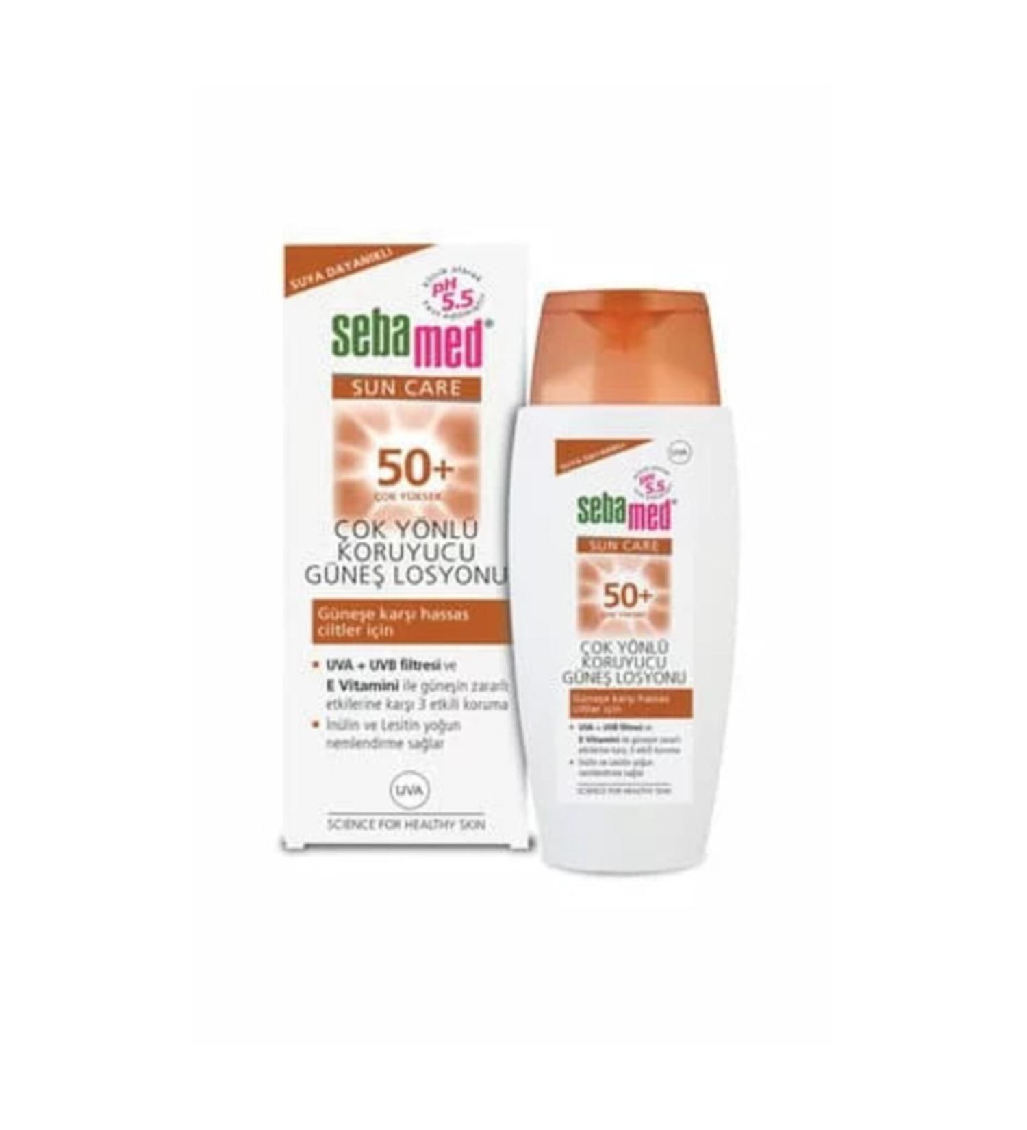 Sebamed Waterproof Multi-Protective Sun Lotion Spf 50+ 150 ml - 410304089877711