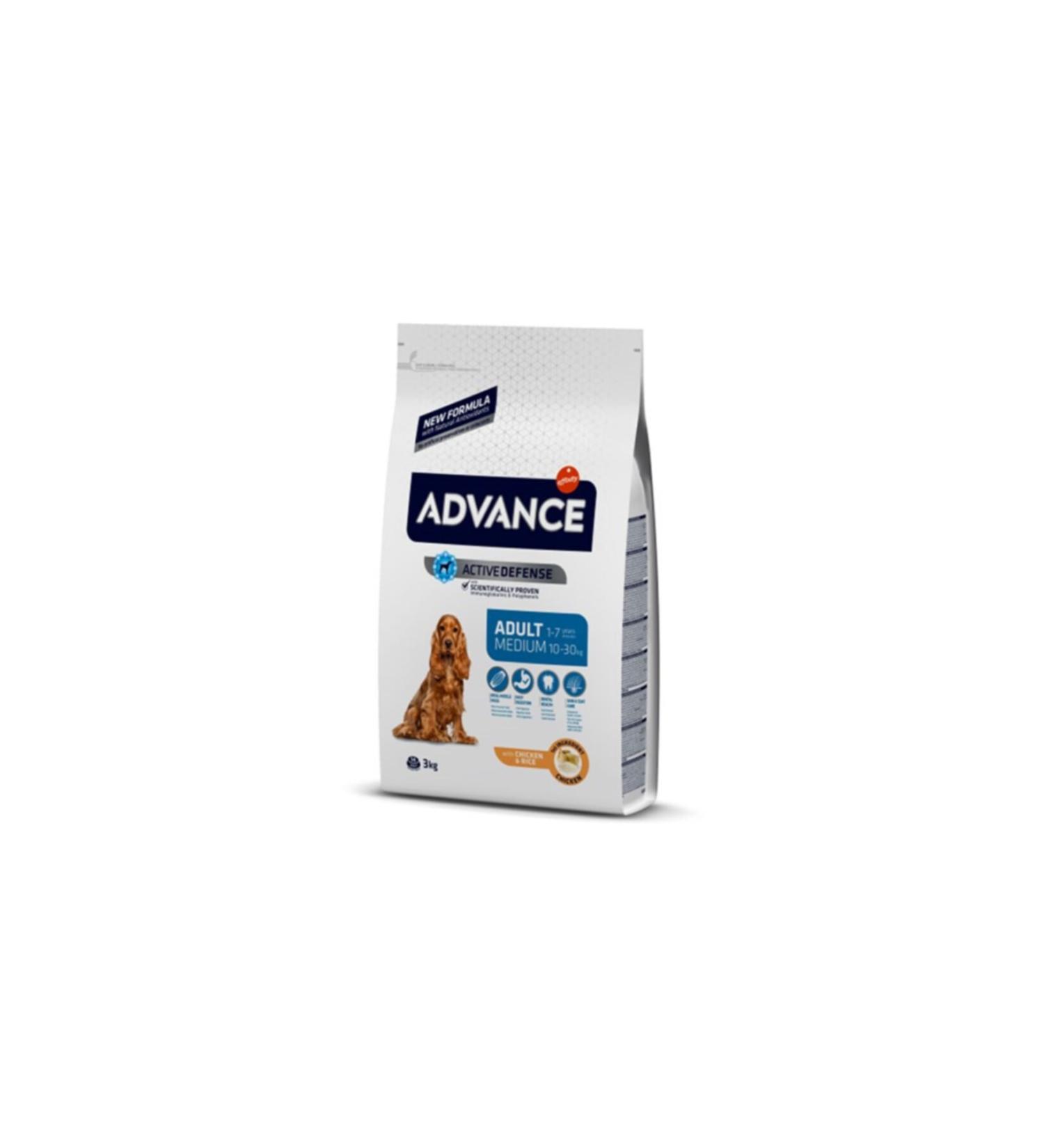 Advance Medium Breed Adult Dog Food - 3 Kg
