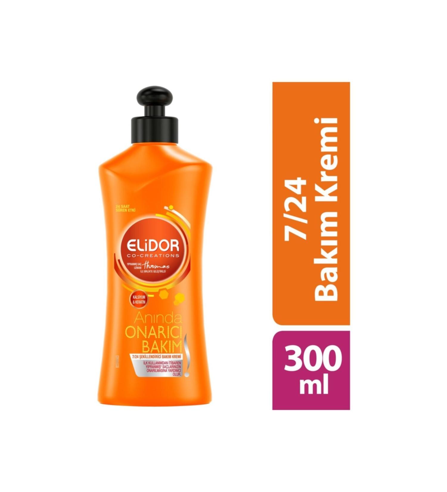 Elidor Instant Repair 7/24 Styling Care Cream 300 ml