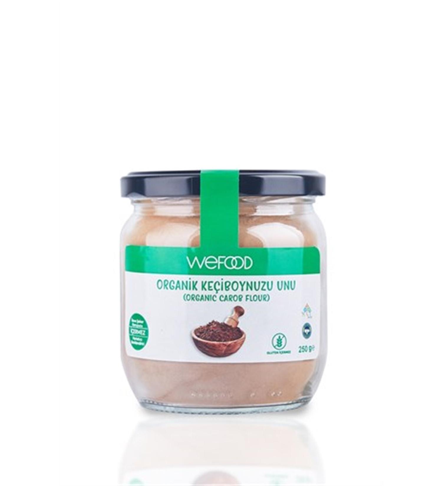 Wefood Organic Gluten-Free Carob Flour 250 Gr