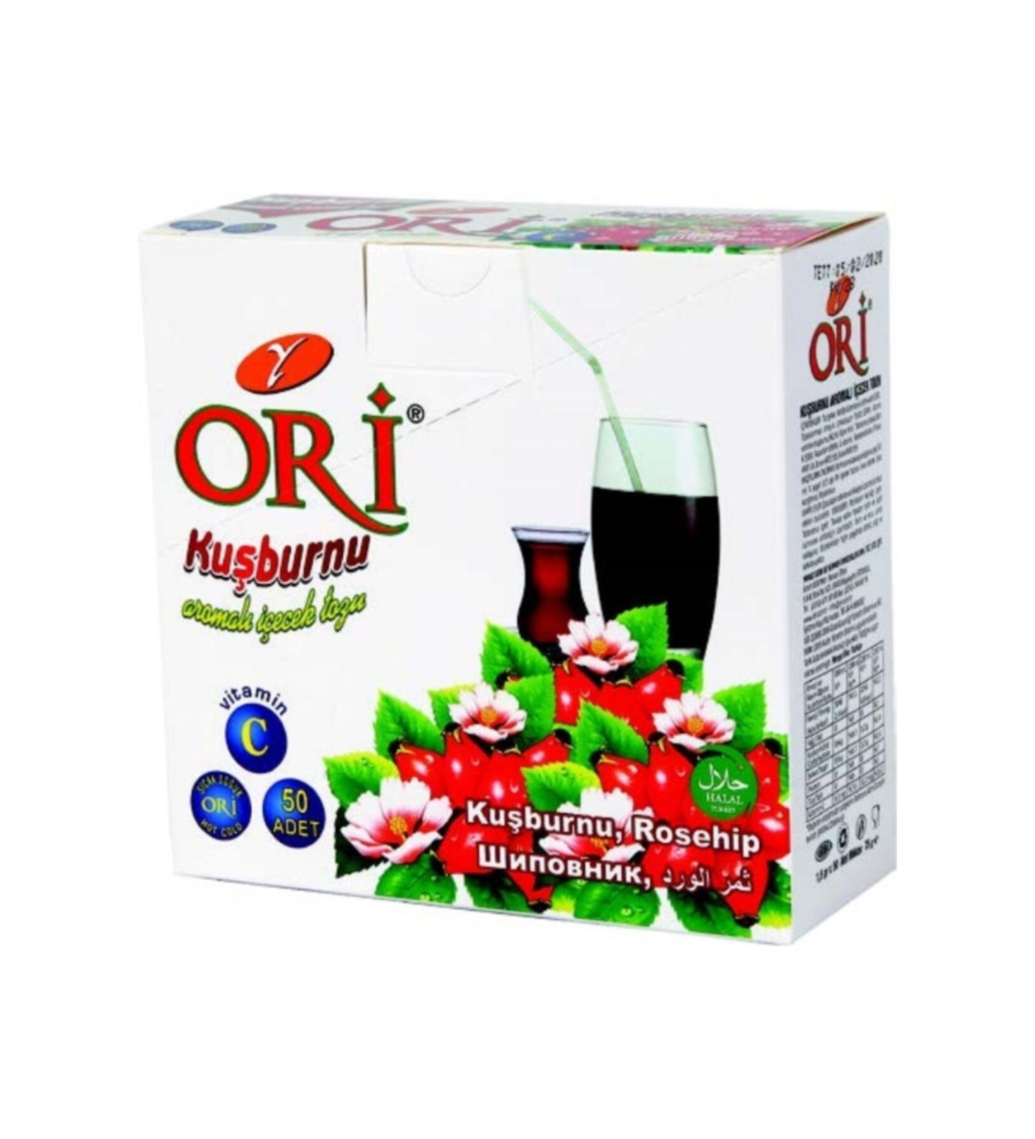 Ori Rosehip Flavored Drink Powder Stick Single Use