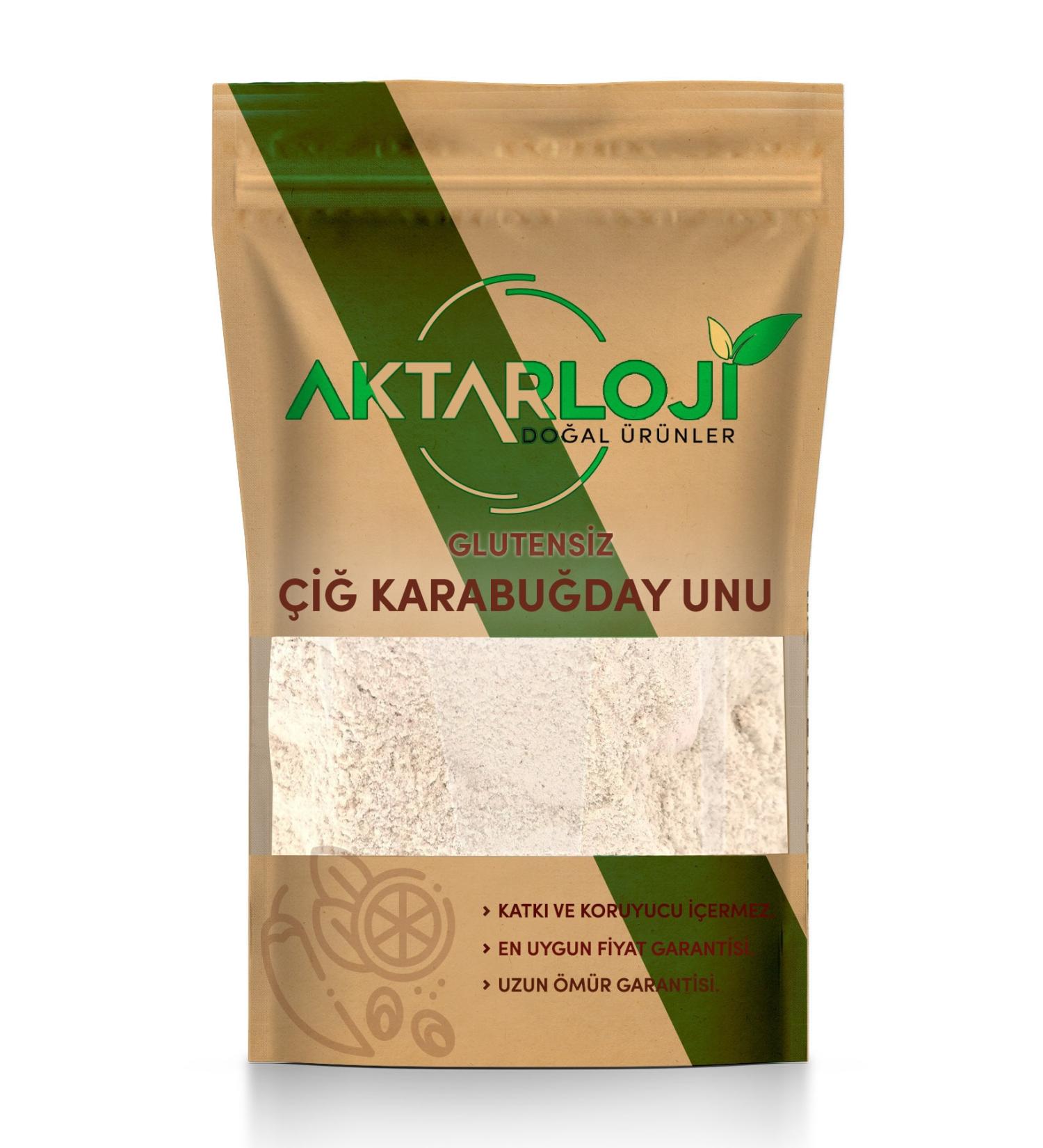 Aktarloji 5 kg Gluten Free Raw Buckwheat Gre ka Flour