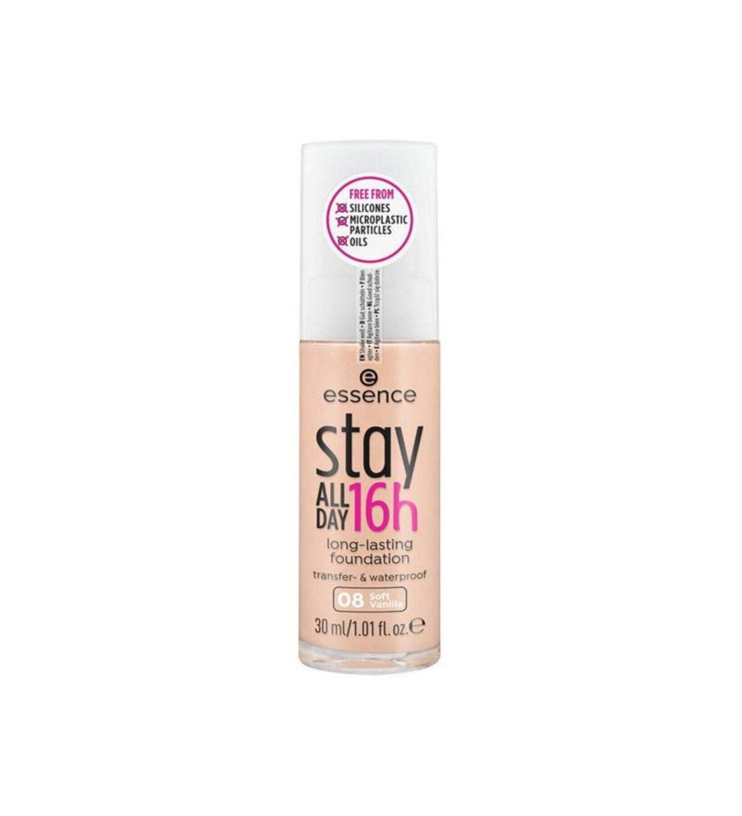 Essence Stay All Day 16h Long-lasting Make-up Foundation No:08 30ml