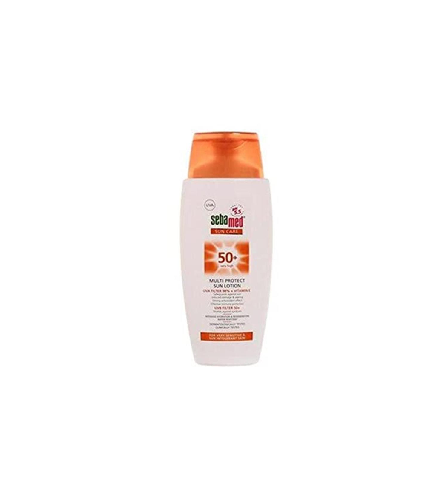 Sebamed Sunscreen Lotion 150ml Spf 50+ - Buy Online on GoSupps.com
