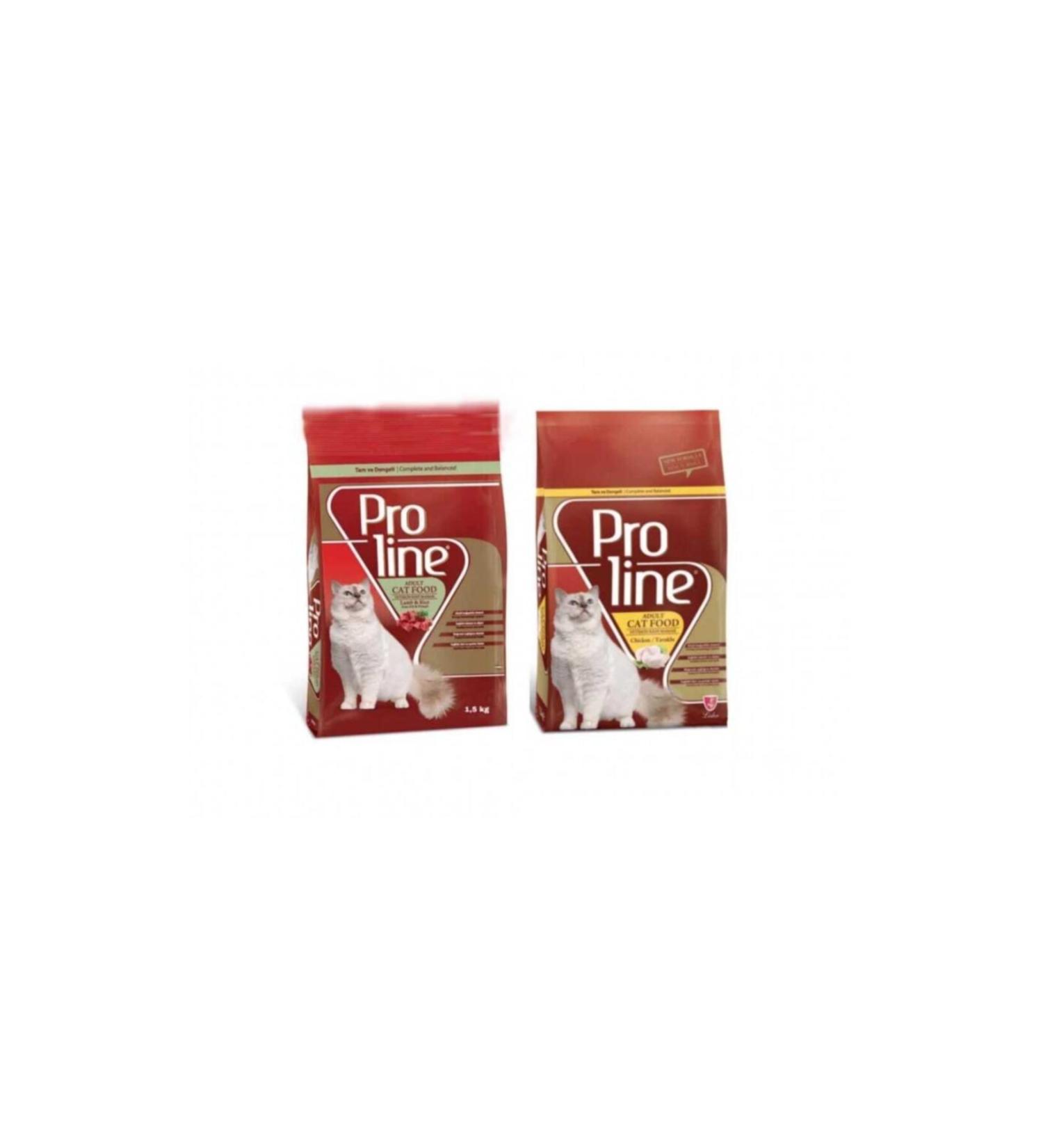 Proline Lamb Chicken Adult Cat Food 1.5 kg X 2 Pieces