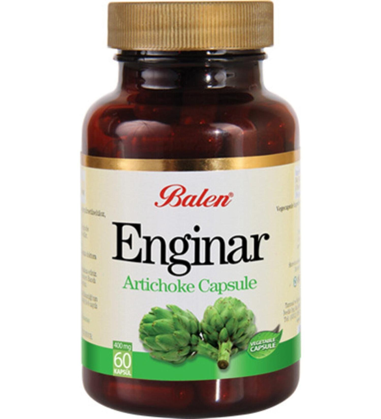 Balen Original Artichoke Capsule 475mg 60 Capsules