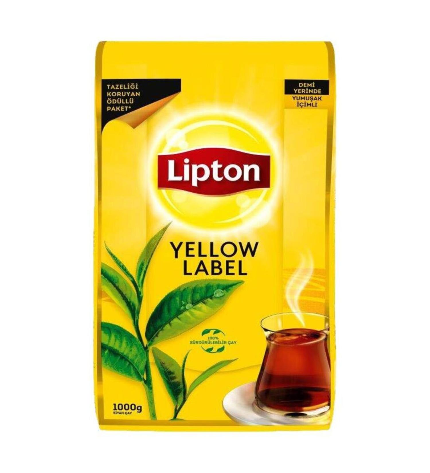 Lipton Yellow Label Tea 1000 gr