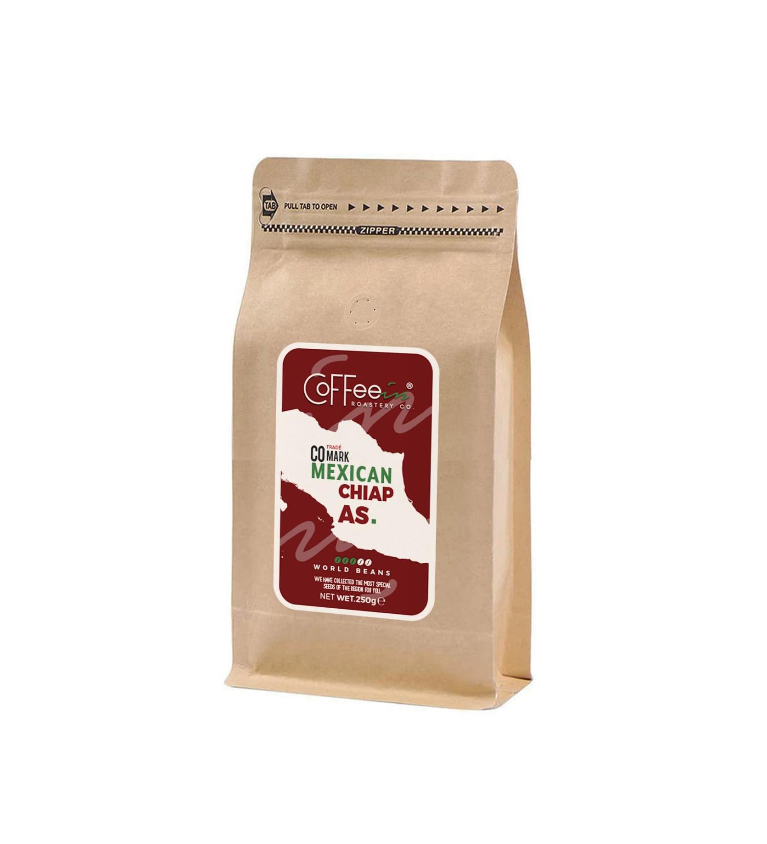 Coffeein Mexican Chipas Filter Coffee 250 Gr