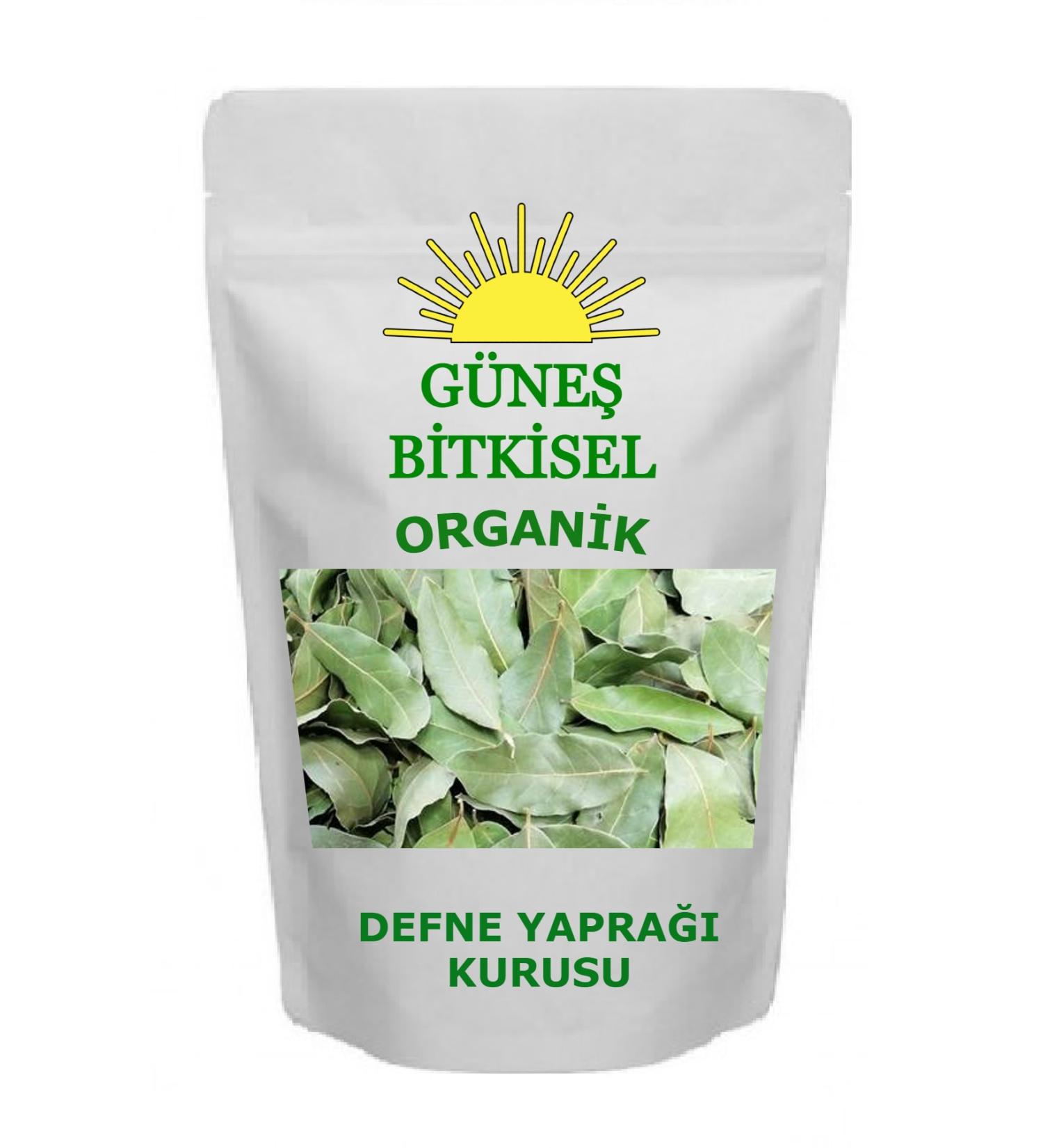Gunes Herbal Organic Dried Bay Leaf 500 gr Green Dried 1st quality