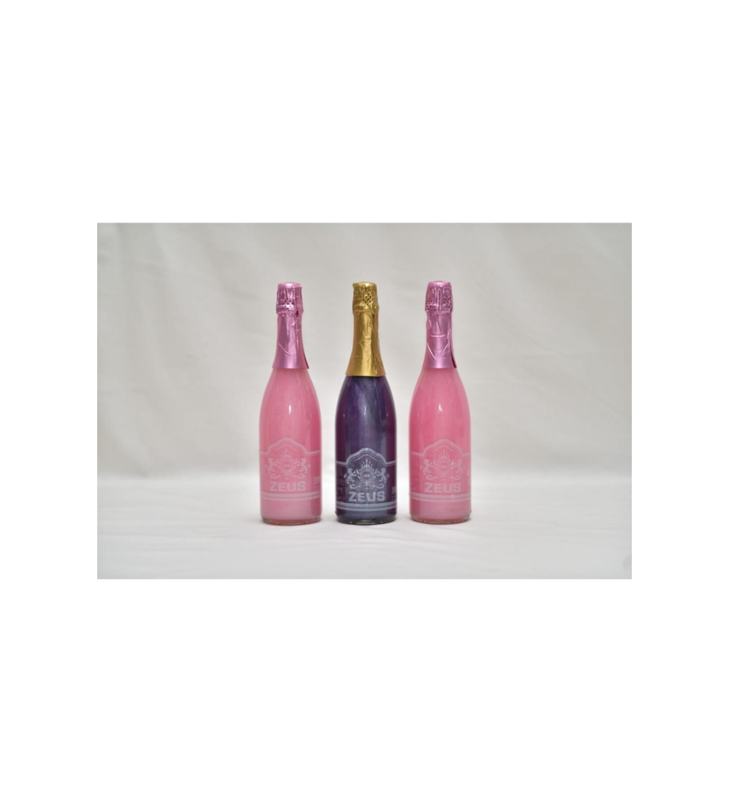 OS ZEUS Non-Alcoholic Strawberry Blackberry and Strawberry Flavored Drink (3 Pieces)