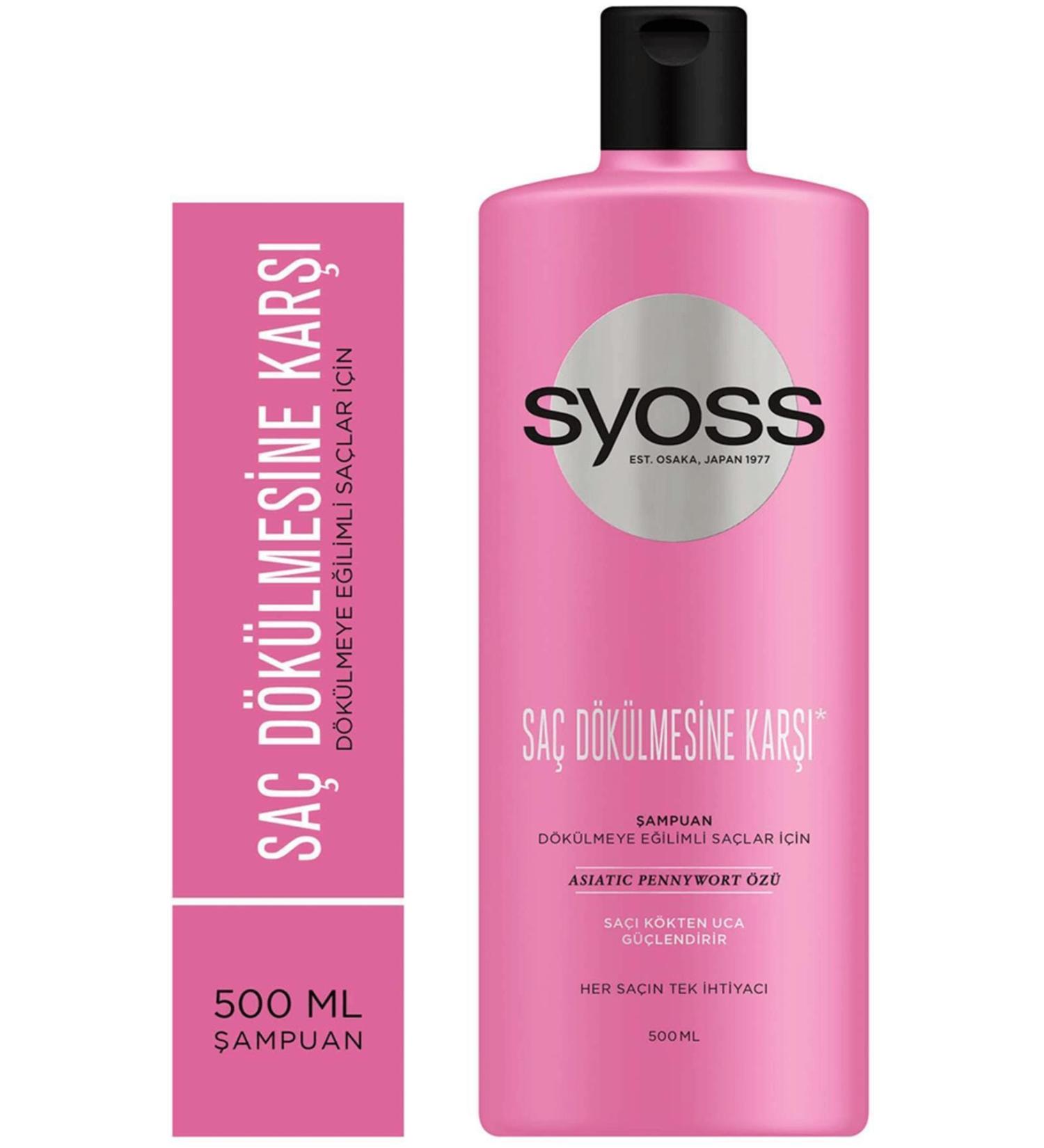 Syoss Brand: Anti Hair Loss Shampoo 500 Ml Category: Shampoo