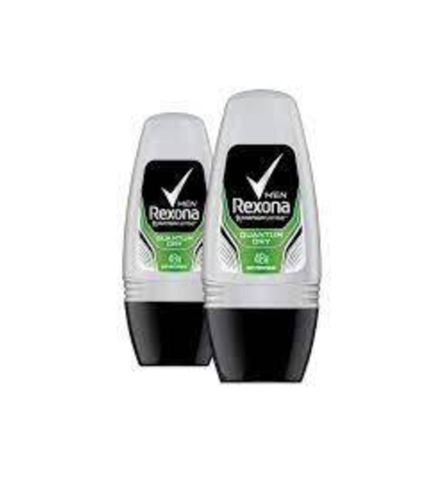 Rexona Men Quantum Dry Roll On 50 Ml X 2 Pieces