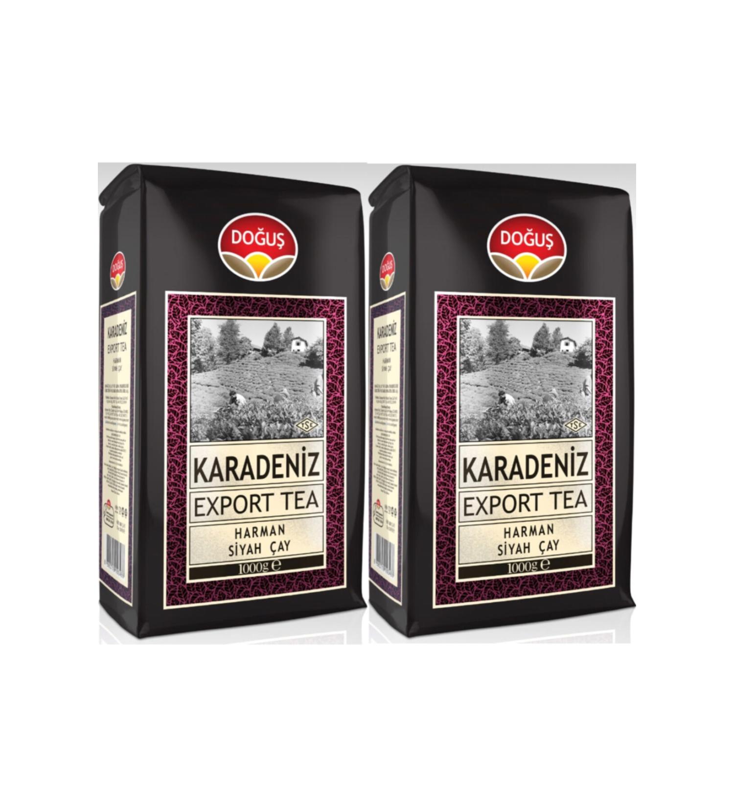 Dogus Black Sea Export Tea 1000 Gr 2 Pack