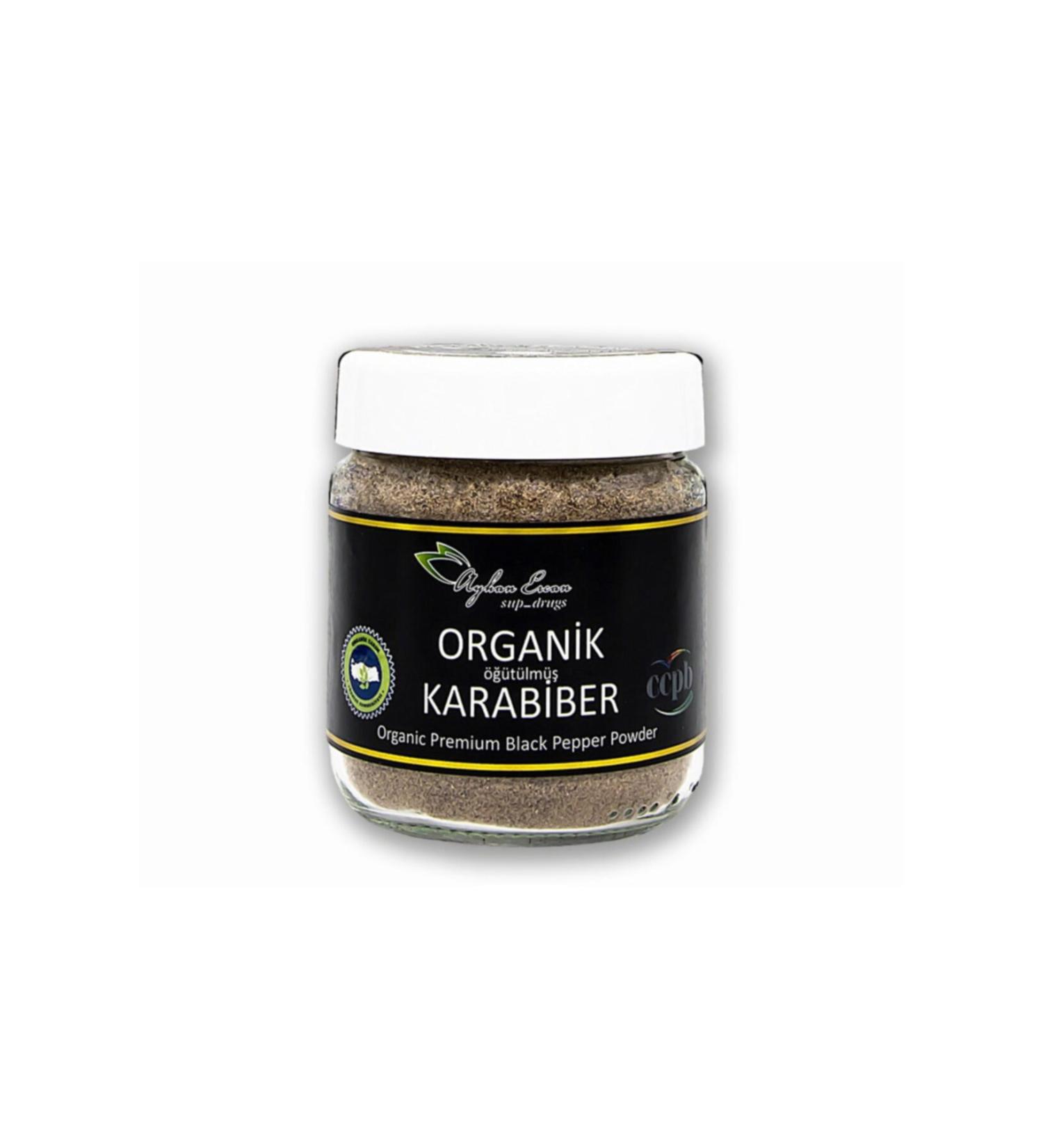 Ayhan Ercan Ground Organic Black Pepper 80 G