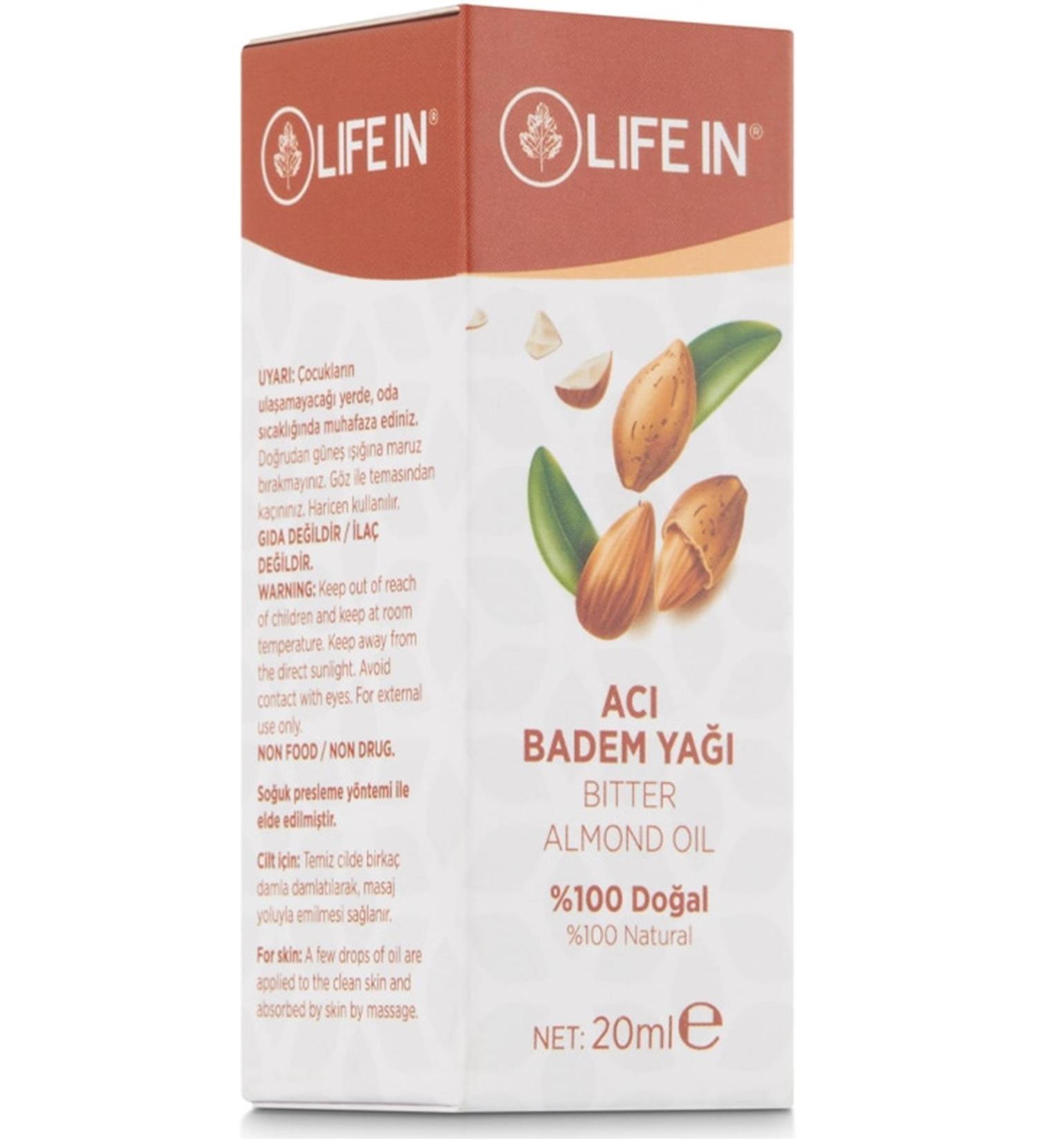 Life In Brand: Bitter Almond Oil 20 Ml Category: Hand Cream