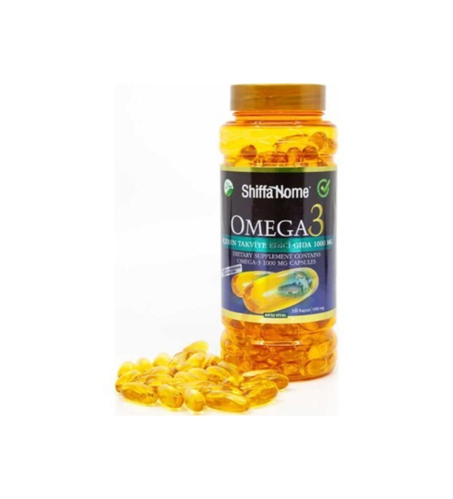 Shiffa Home Omega 3 1000 Mg 100 Capsules