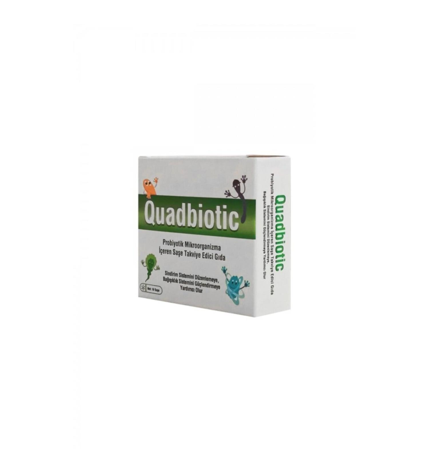 Quadbiotic Probiotic 10 Sachets
