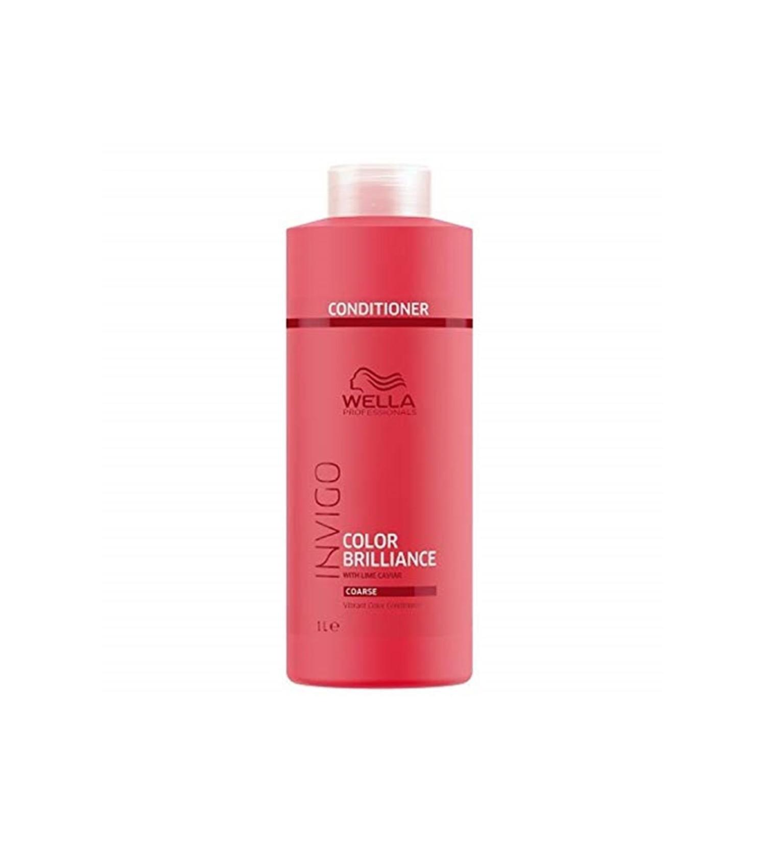 wella Professionals Invigo Color Brilliance Conditioner Coarse 1000ml Category: Makeup Set - Buy Online on GoSupps.com