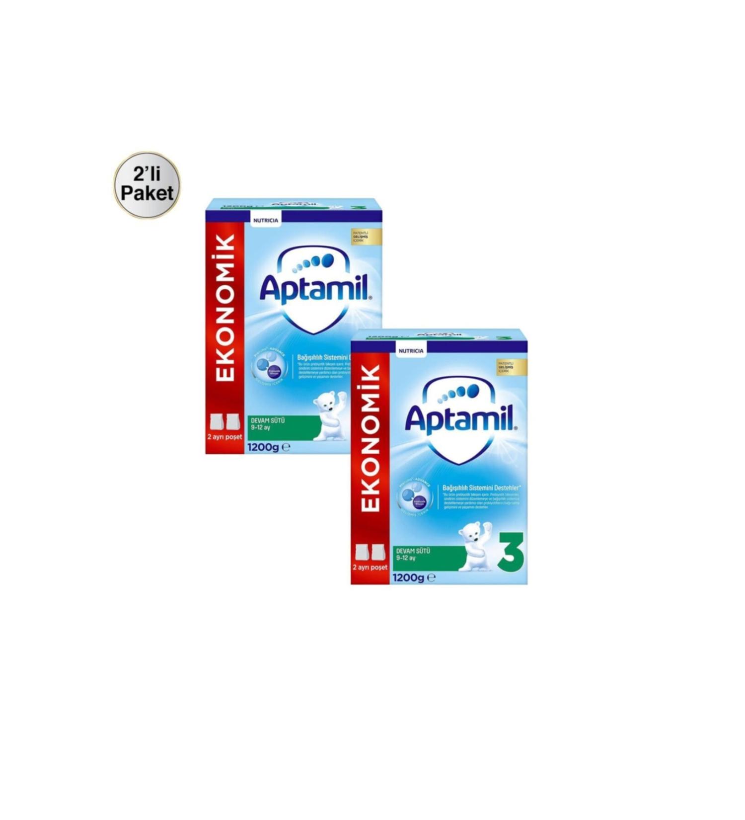 Aptamil Milupa Aptamil 3 Follow-on Milk 1200grx2