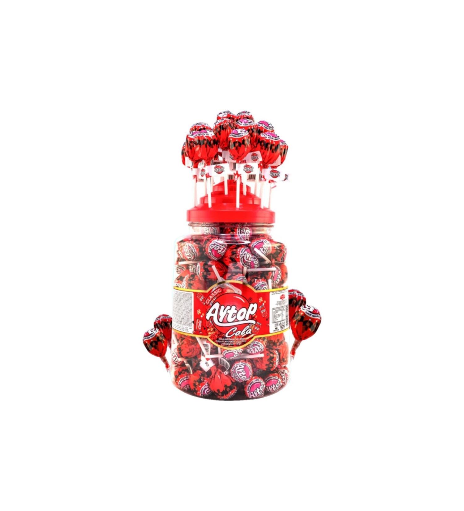 AYTOP Cola Flavored Lollipop 16 Gr X 100's