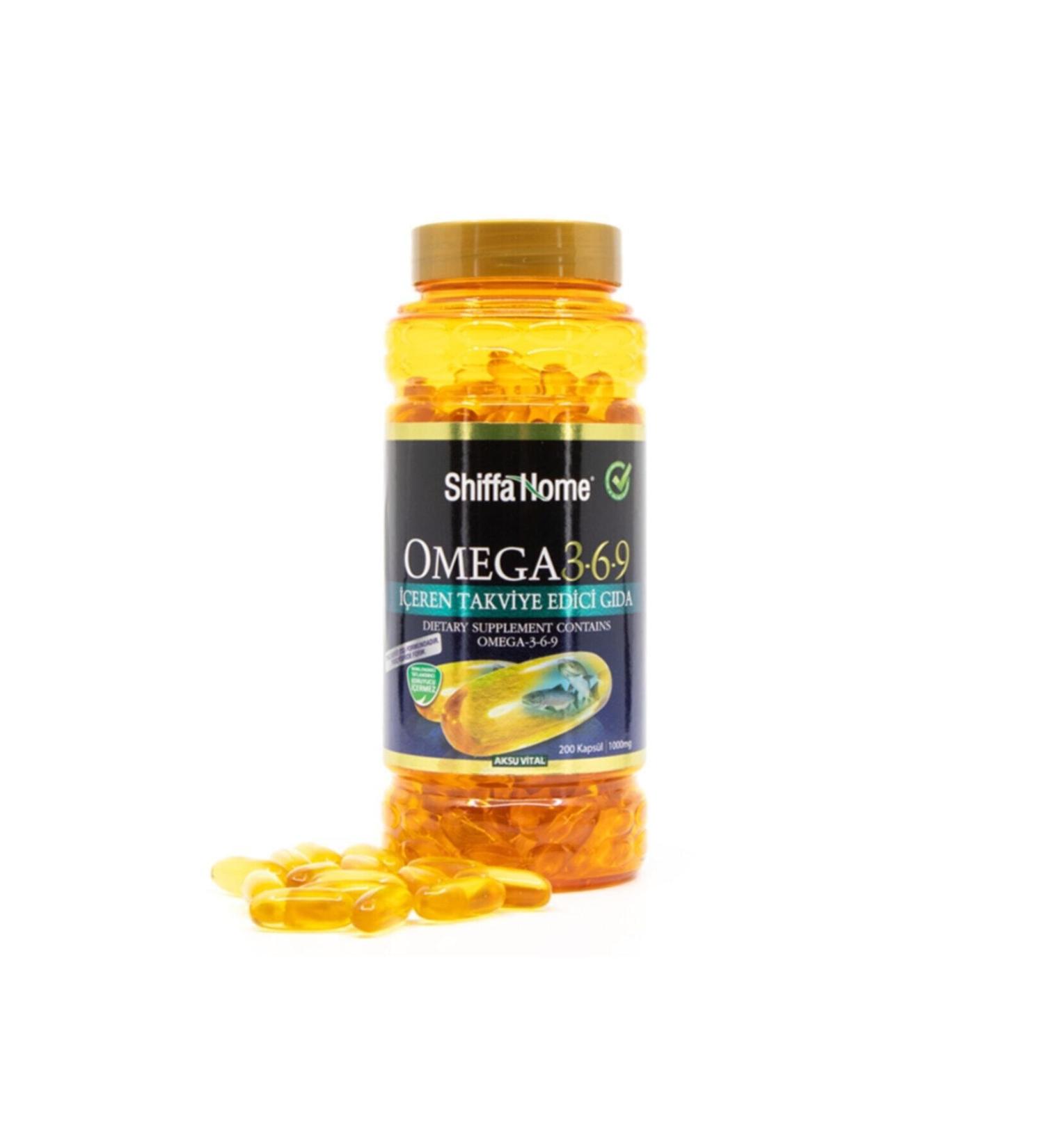 Shiffa Home Omega 3-6-9 200x1000 200 Softgel