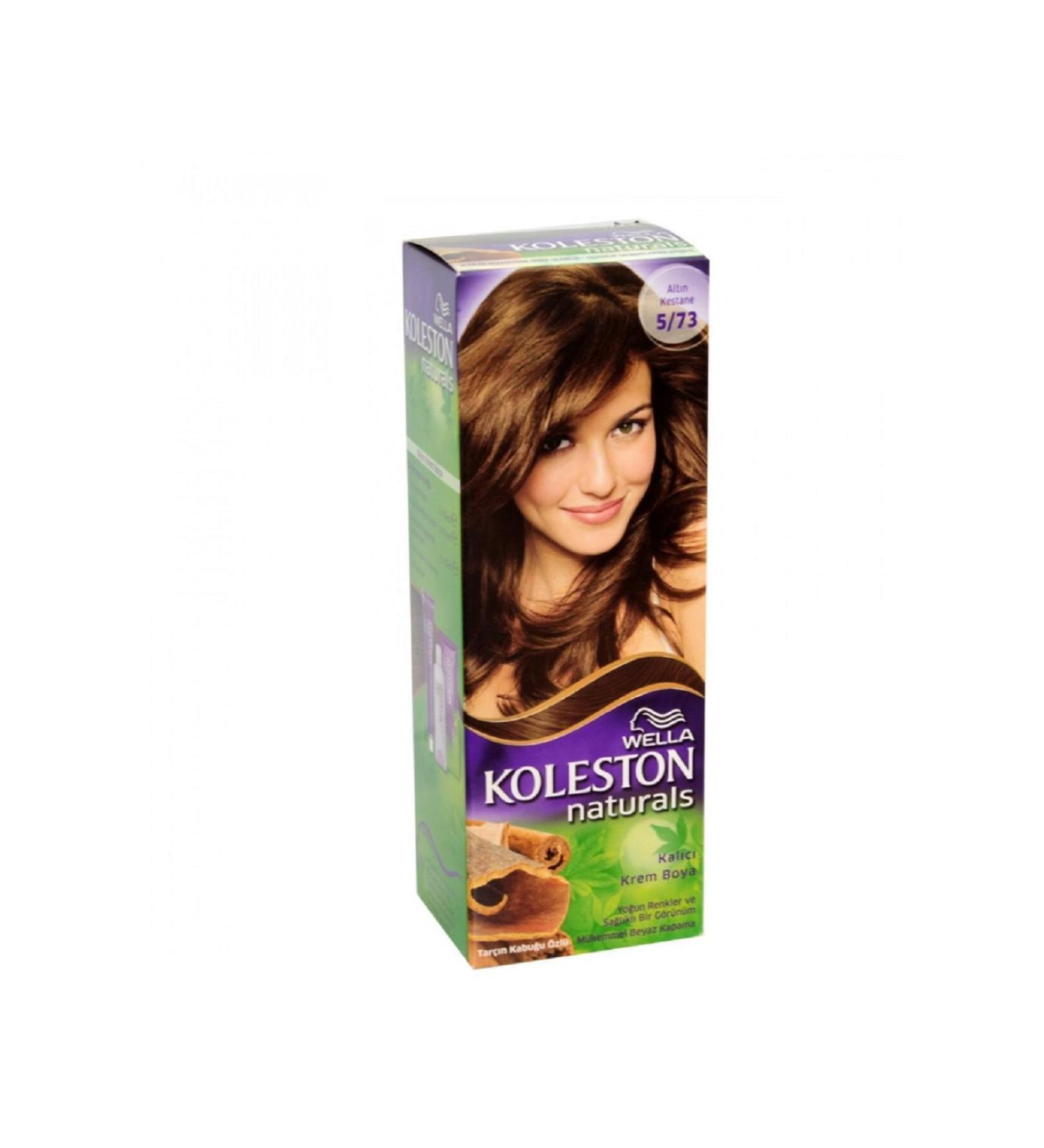 Wella Naturals Hair Dye Golden Chestnut 5/73