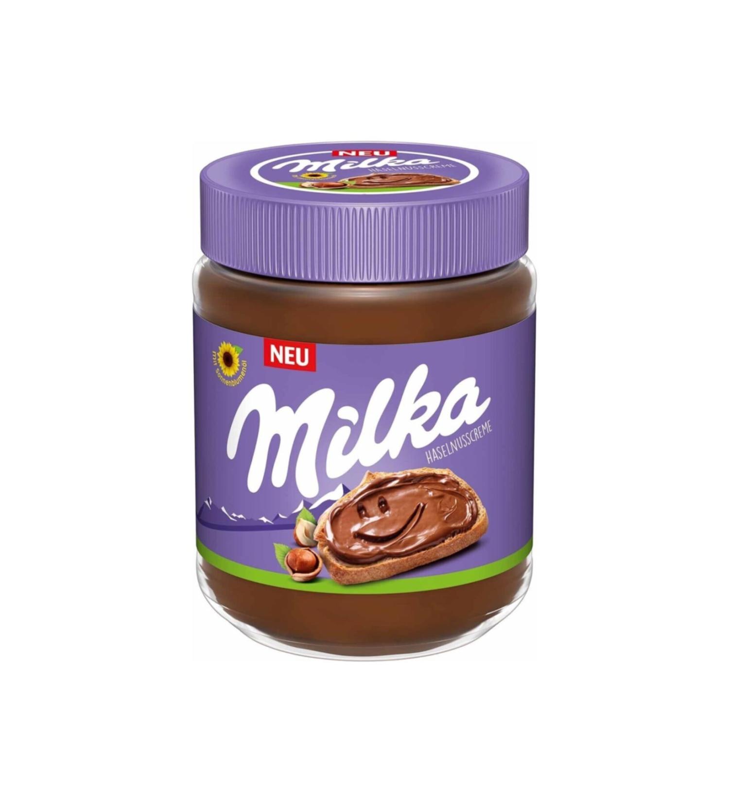 Milka Hazelnut Cocoa Cream 350 Gr. (1 Glass Jar)