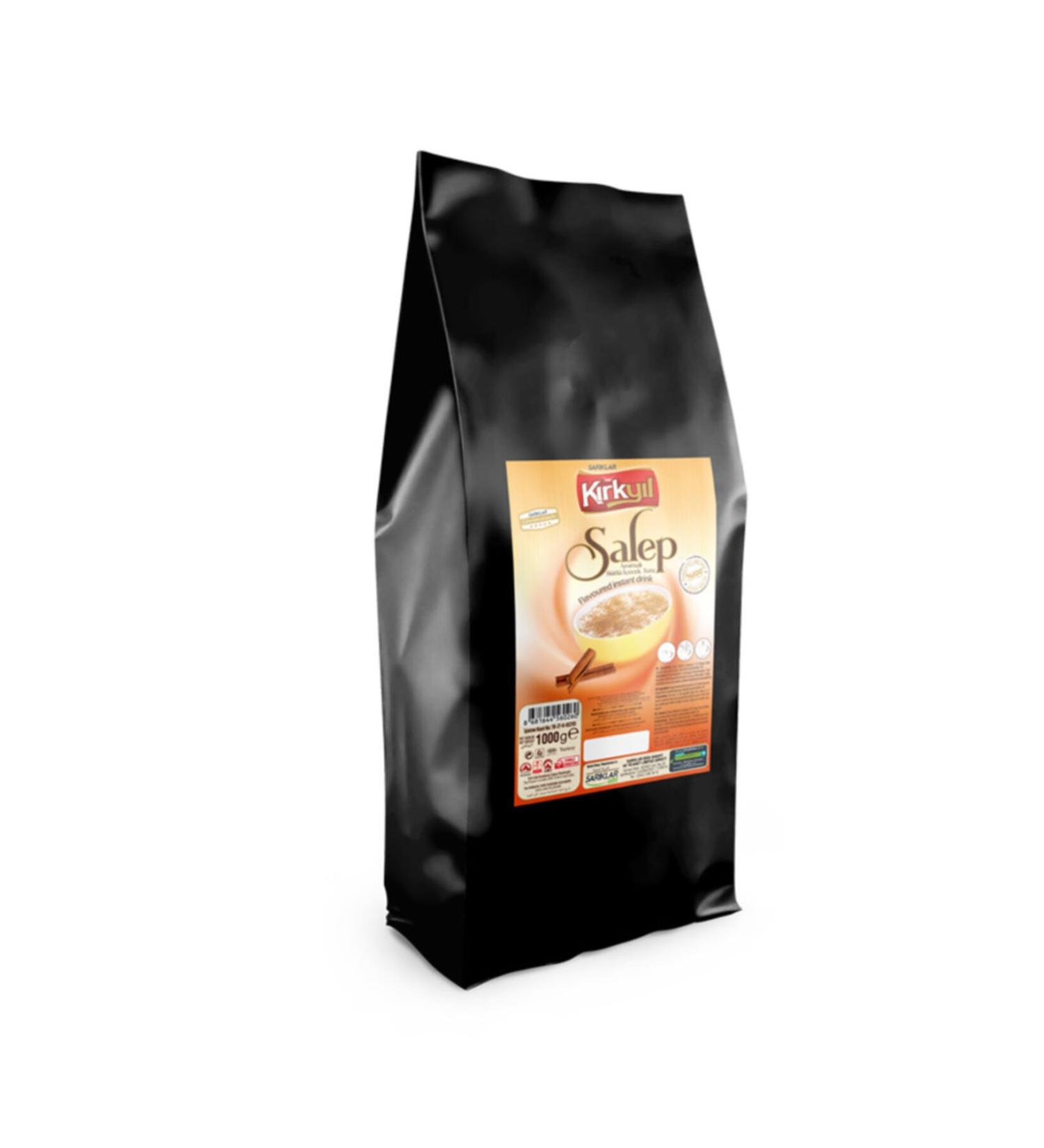 KIRKYIL " Salep 1000 gr - Warm and Real Salep Pleasure The Best Taste of Winter"