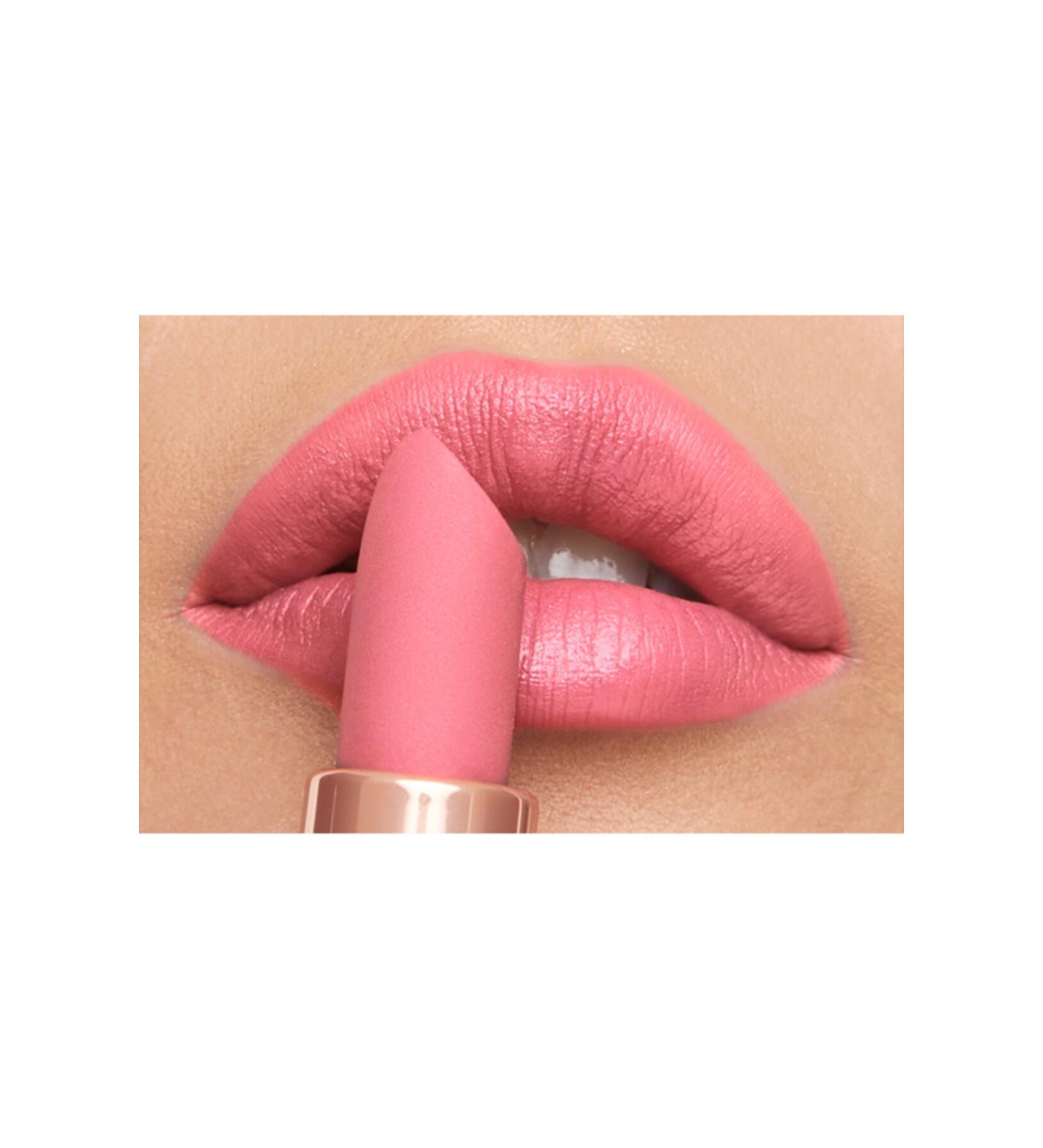 Faberlic Powder Matte Lipstick Soft Nude 40990 Pastel Raspberry