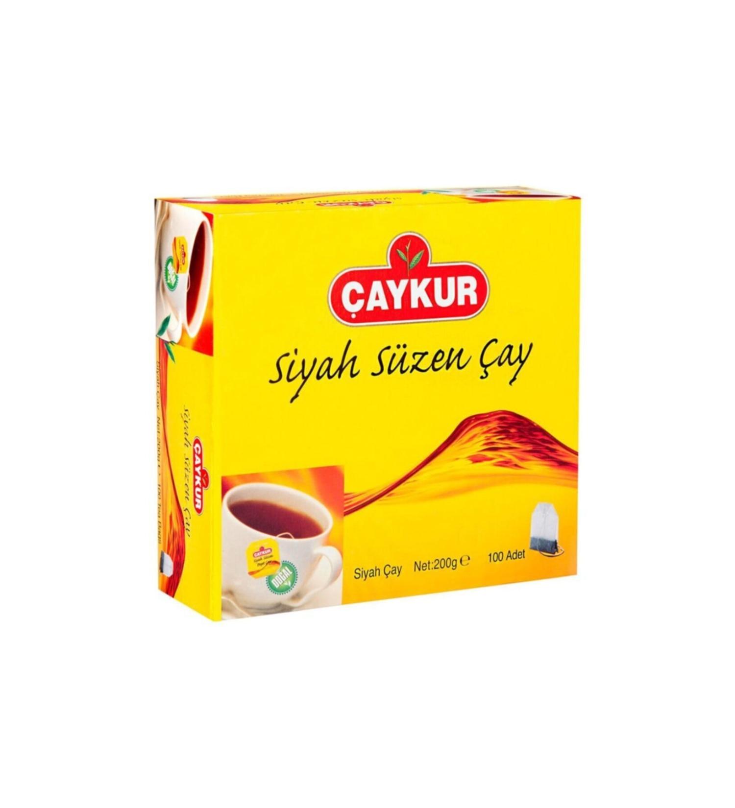 aykur Black Filtering Cup Tea Bag 100 X 2 gr