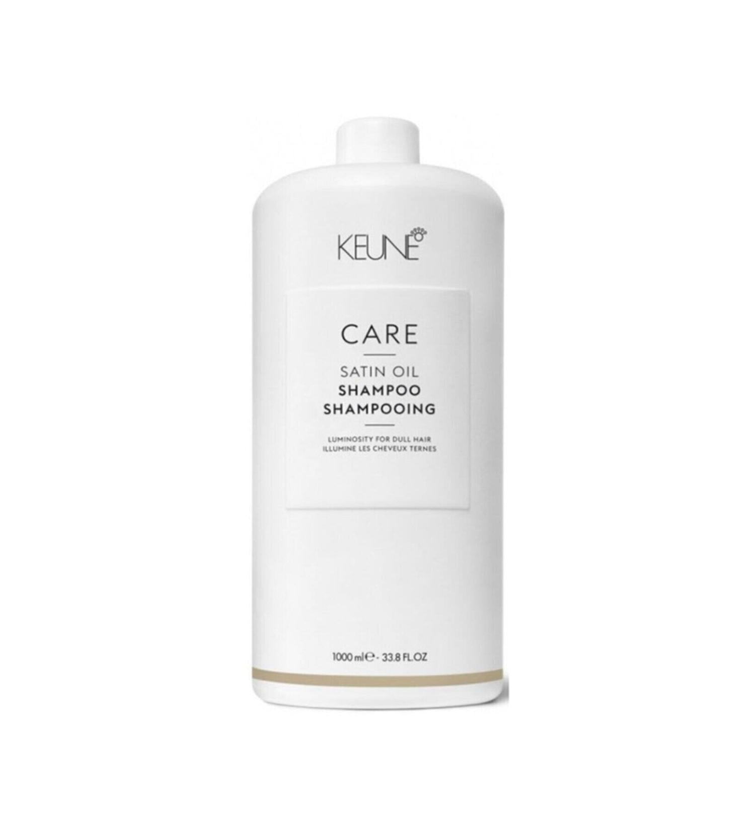 Keune Satin Oil Shampoo 1000ml For Dry Hair