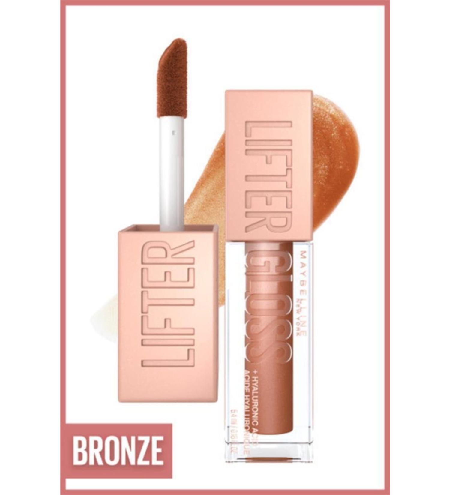 Maybelline New York Lifter Gloss Moisturizing Lip Gloss - 018 Bronze - Buy Online on GoSupps.com