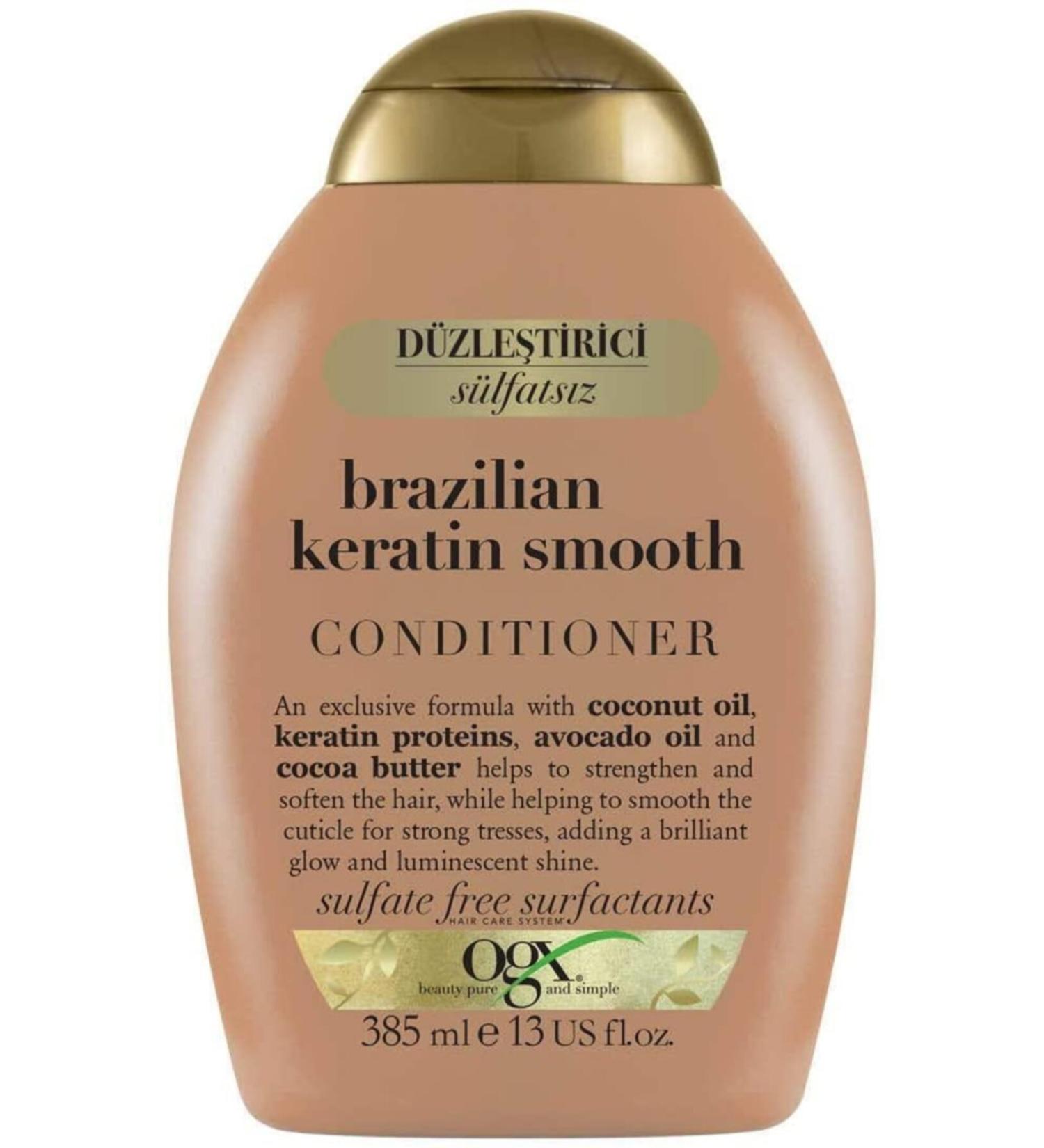 OGX Straightening Brazilian Keratin Smooth Care Cream 385 Ml