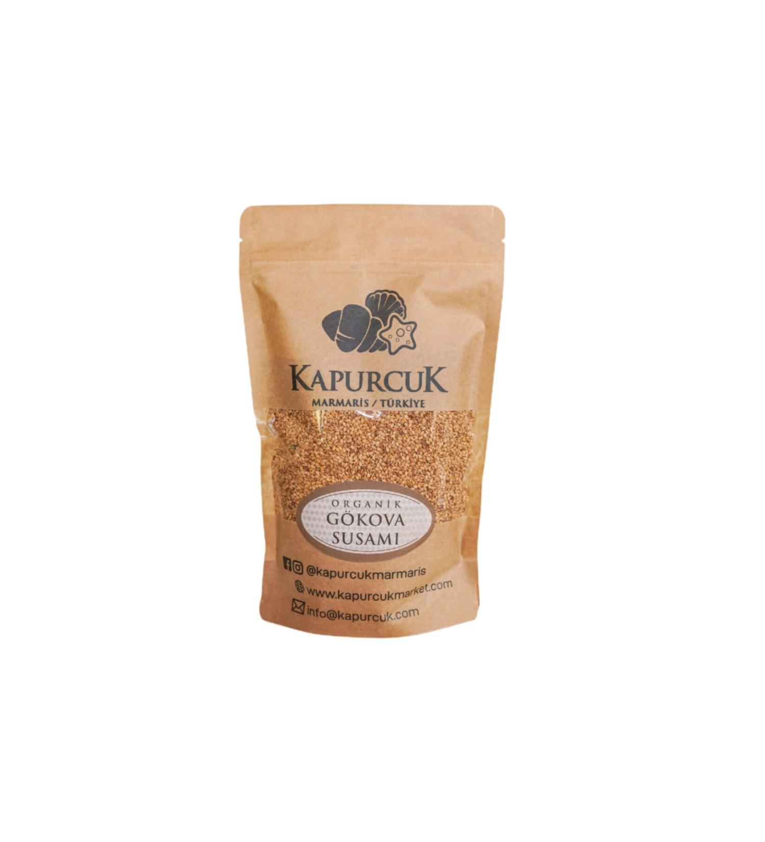 Kapurcuk Organic G kova Sesame 500 Gr