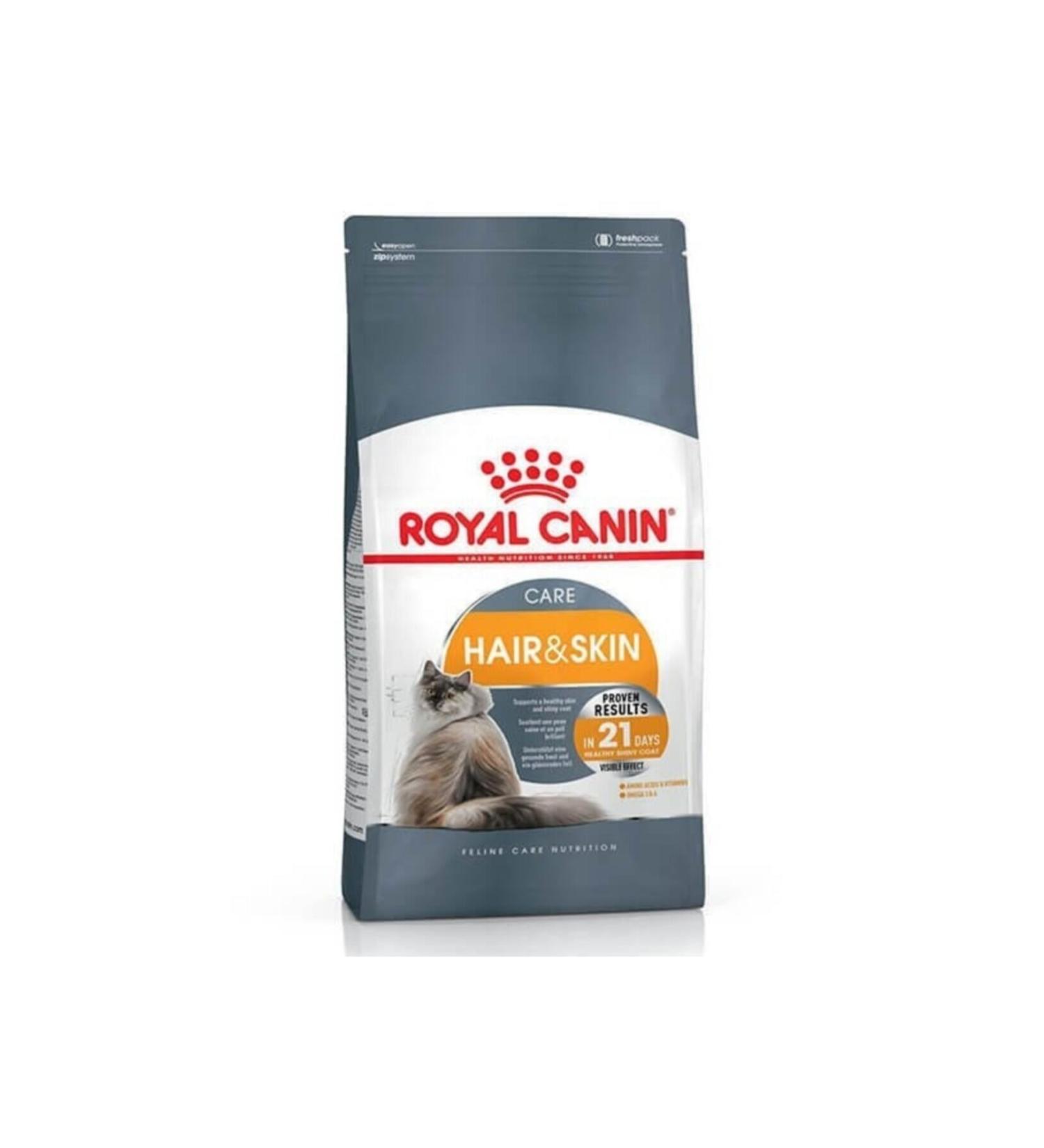 ALLWAY Royal Canin Hair & Skin Cat Food For Skin And Fur Health 4 Kg