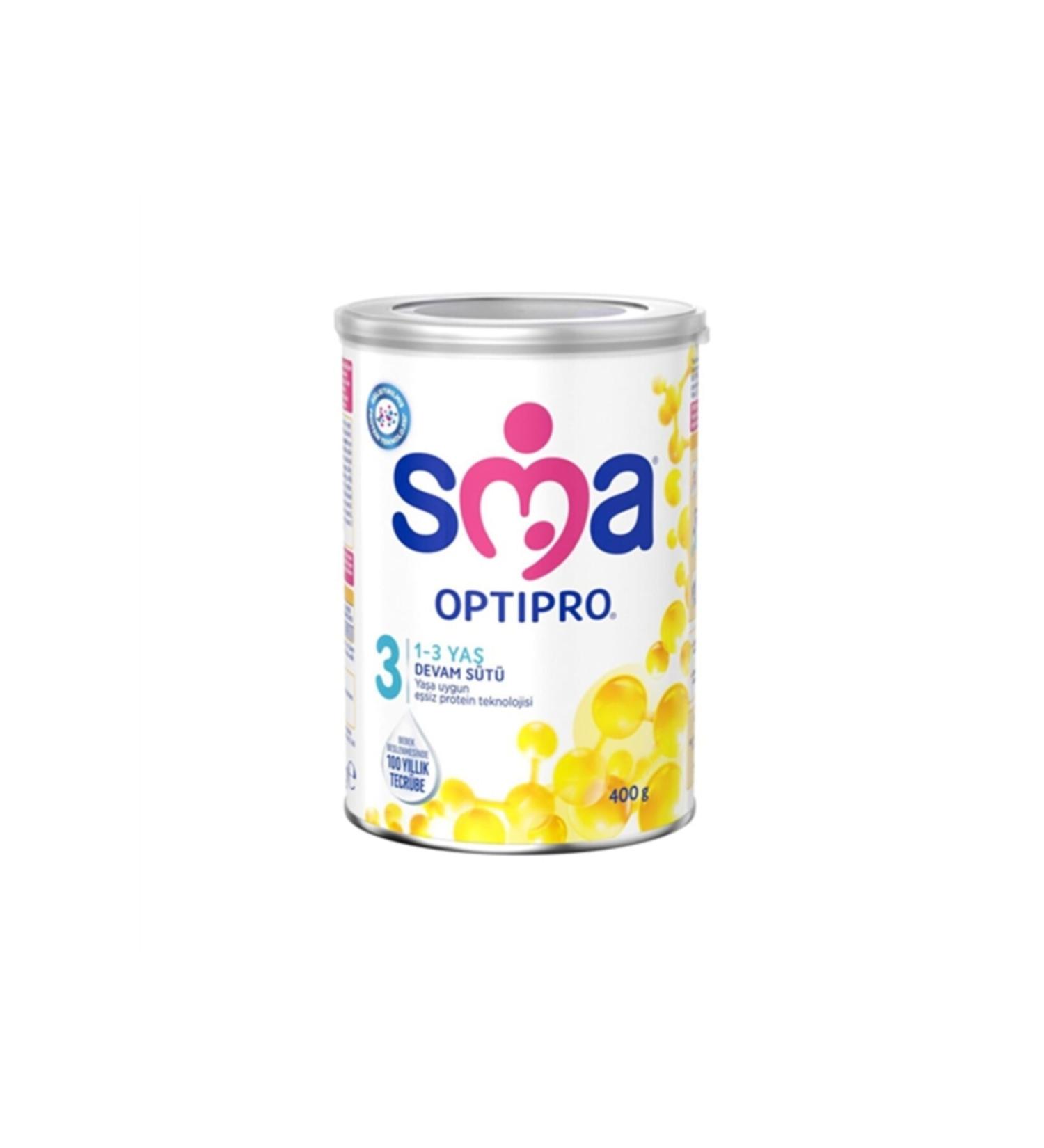 SMA Optipro 3 No 1-3 Years Follow-On Milk 400 Gr