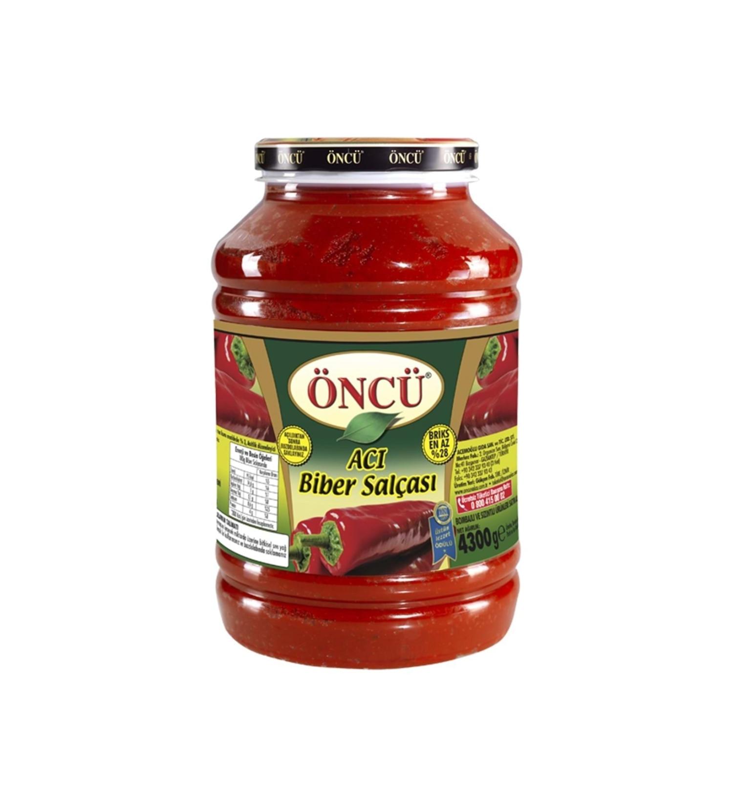 nc Pepper Paste Hot Pet 4300 Gr