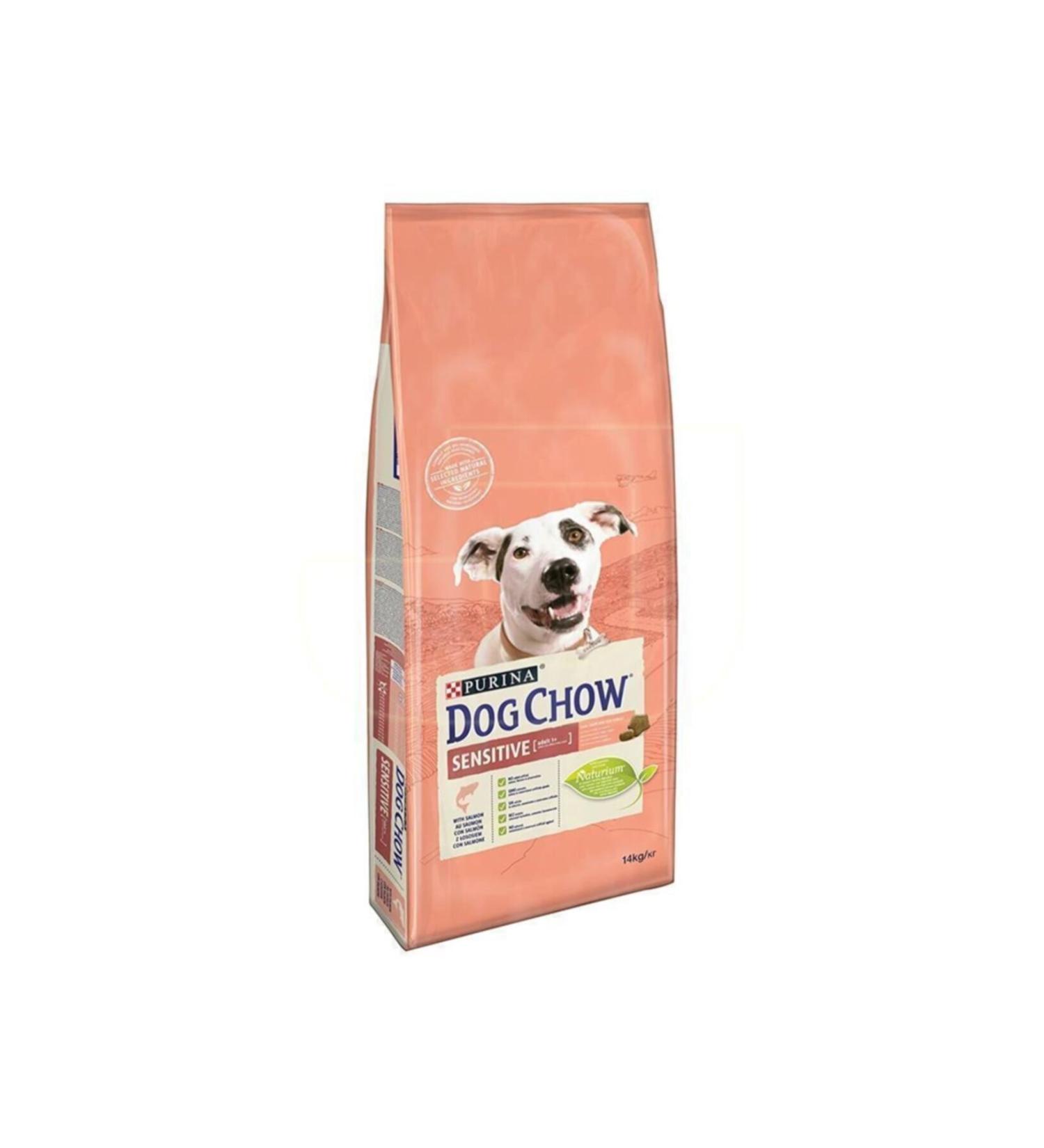 Purina Dog Chow Sensitive Salmon Adult Dog Food 14 kg