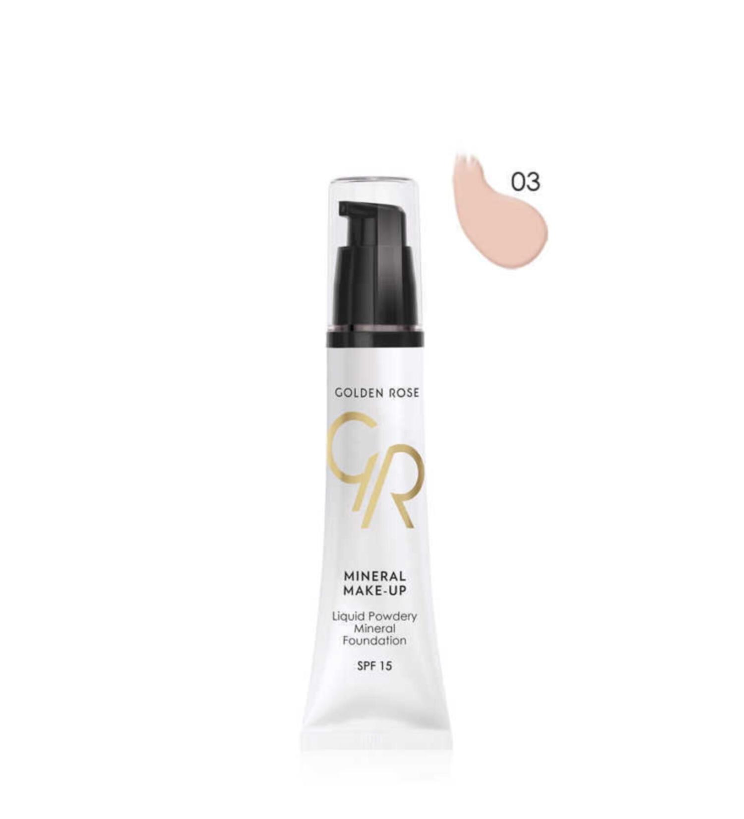 Golden Rose Mineral Liquid Foundation | 03