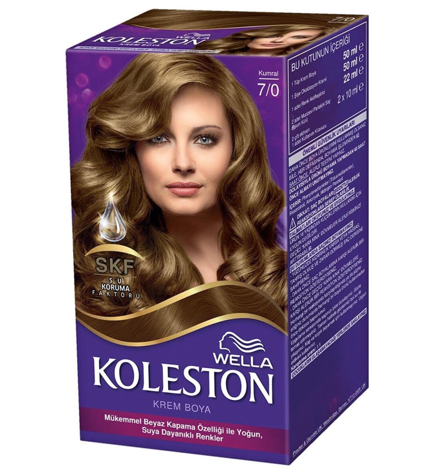 Wella Hair Dye Blonde 7/0 50ml