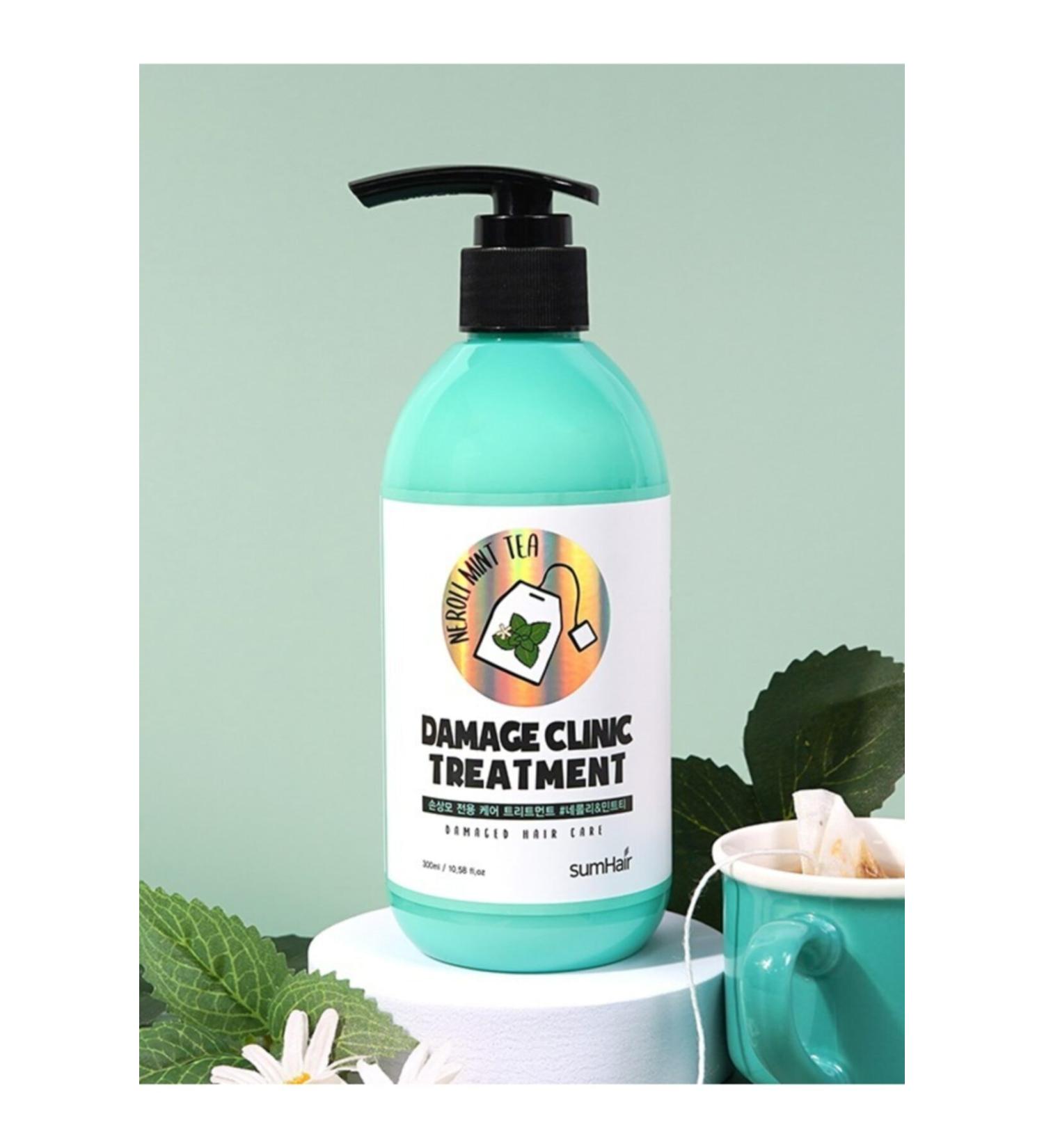 SumHair Orange Blossom and Mint Extract Hair Care Conditioner for Damaged and Damaged Hair 300 ml - Buy Online on GoSupps.com