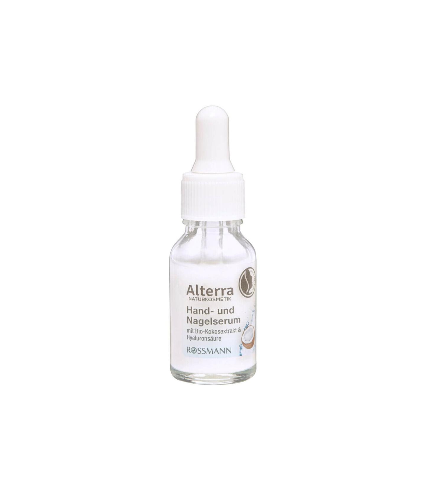 Alterra Hand & Nail Serum Hya Acid Coconut 15 Ml